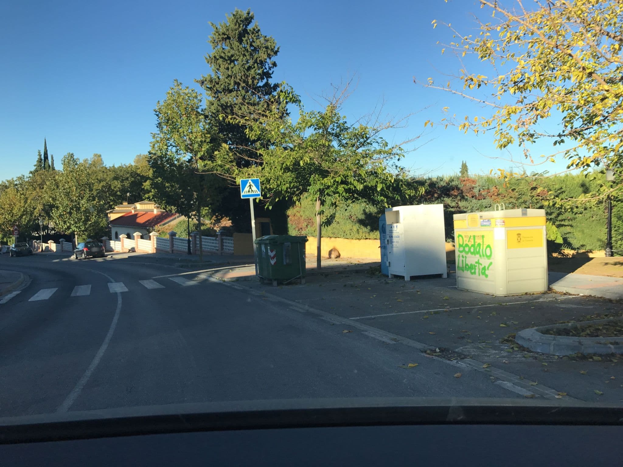 Street view near Albergue Inturjoven Viznar, Alfacar — © rainerup (CC BY-SA · Mapillary)