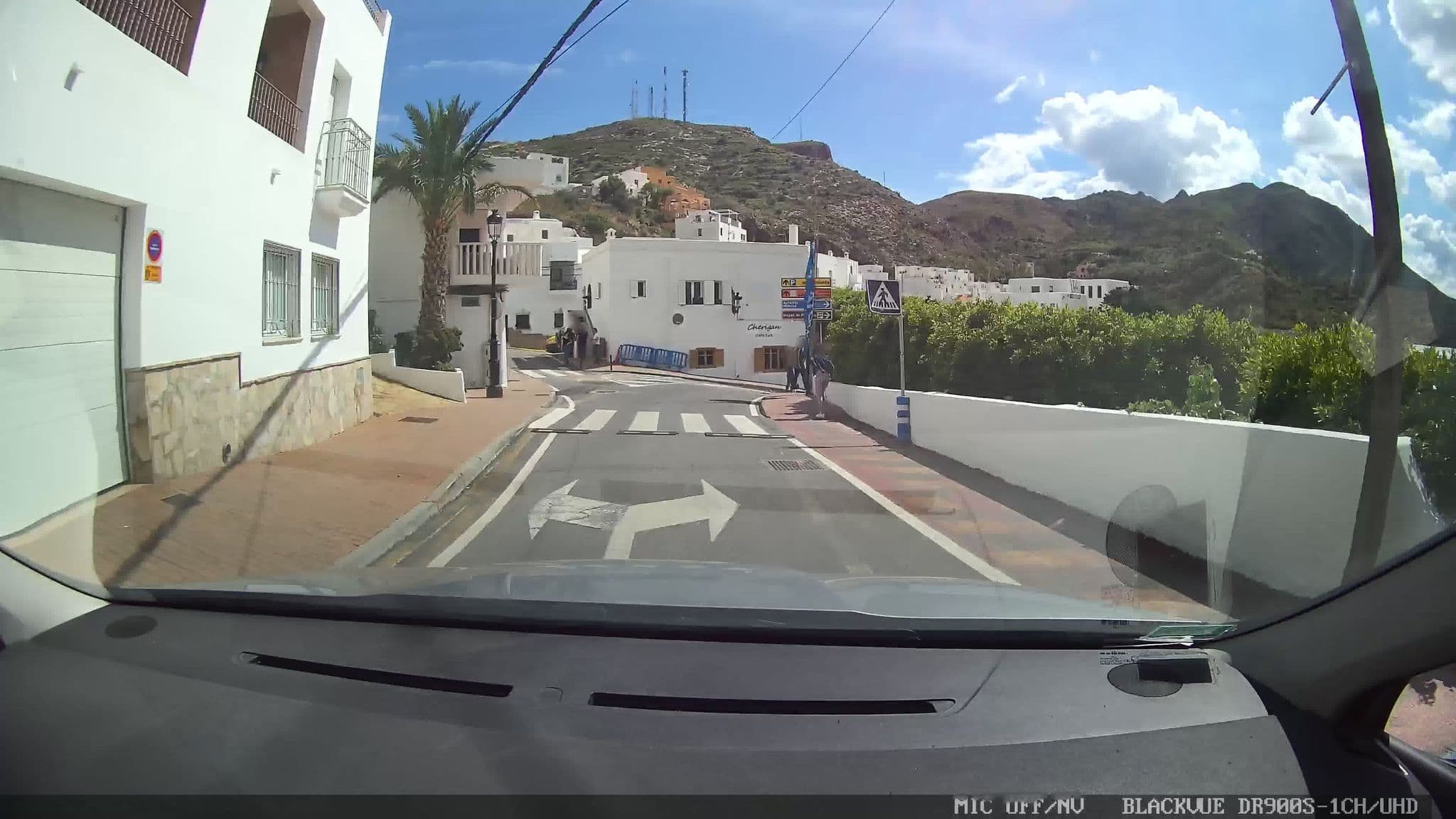 Street view near Hostal Casa Justa, Mojacar — © josealb (CC BY-SA · Mapillary)