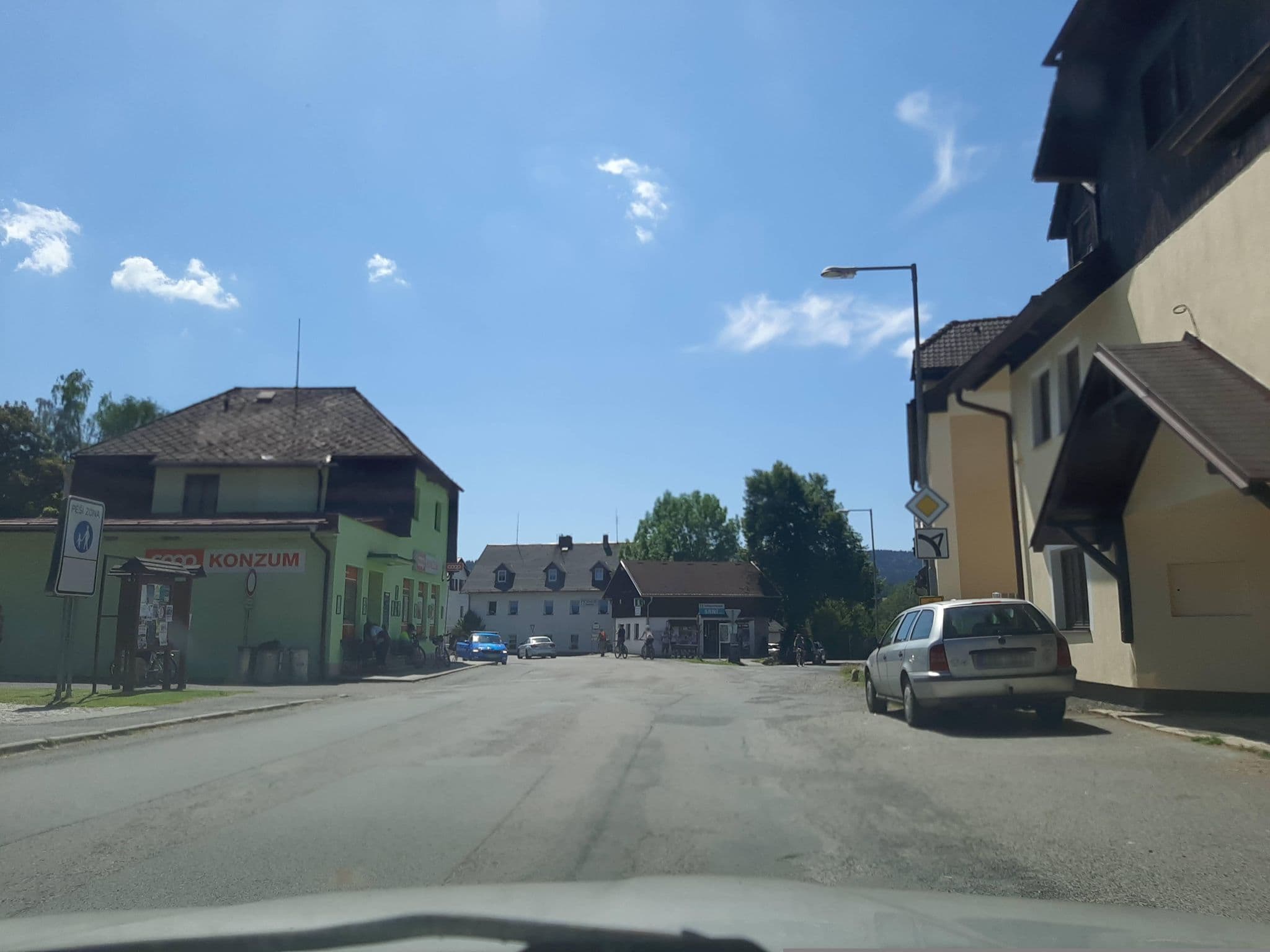 Street view near U Jiříků, Kašperské Hory — © CBradioCZ (CC BY-SA · Mapillary)