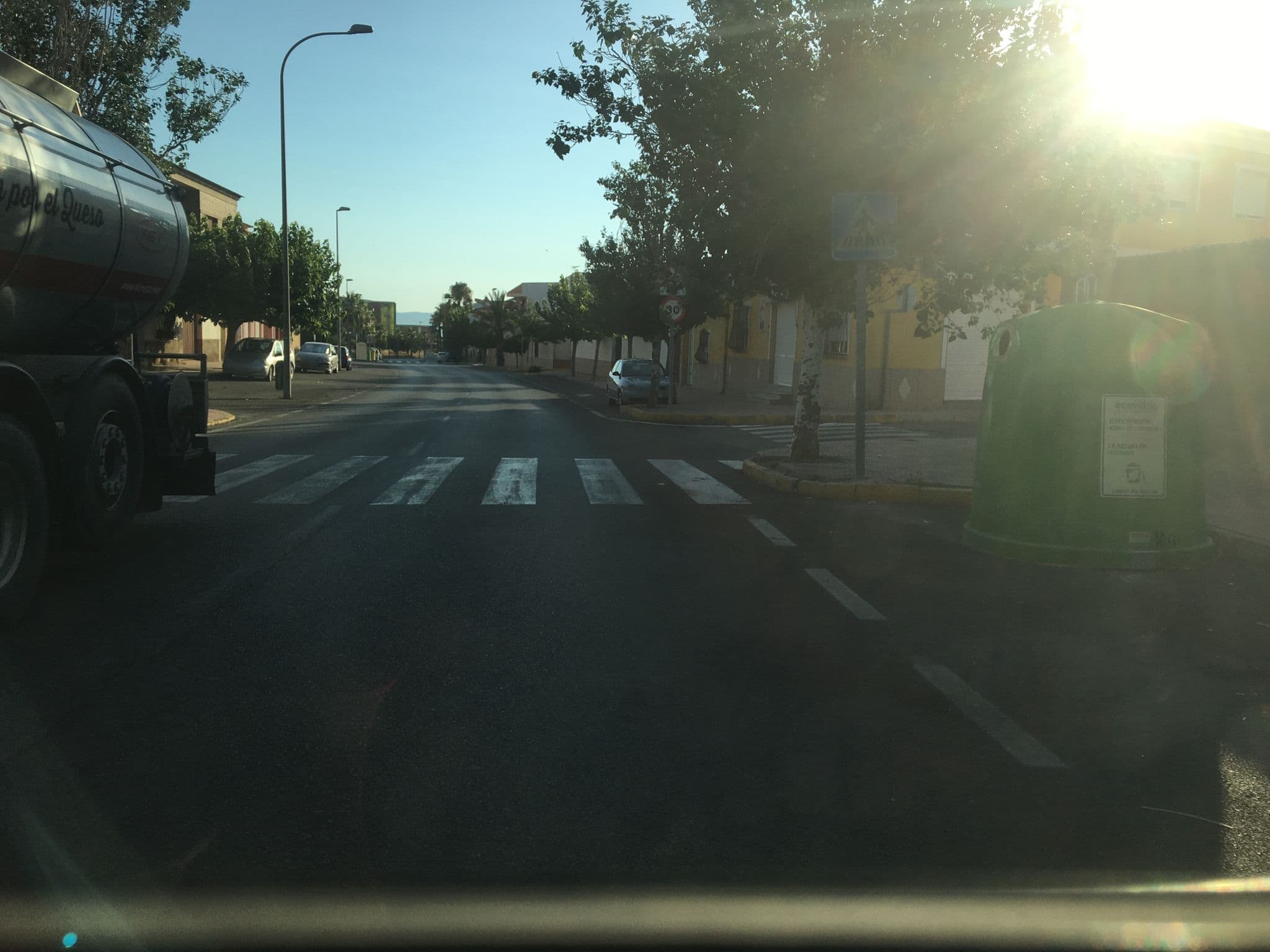 Street view near Pensión Del Sol, Puerto Lumbreras — © jjteban (CC BY-SA · Mapillary)
