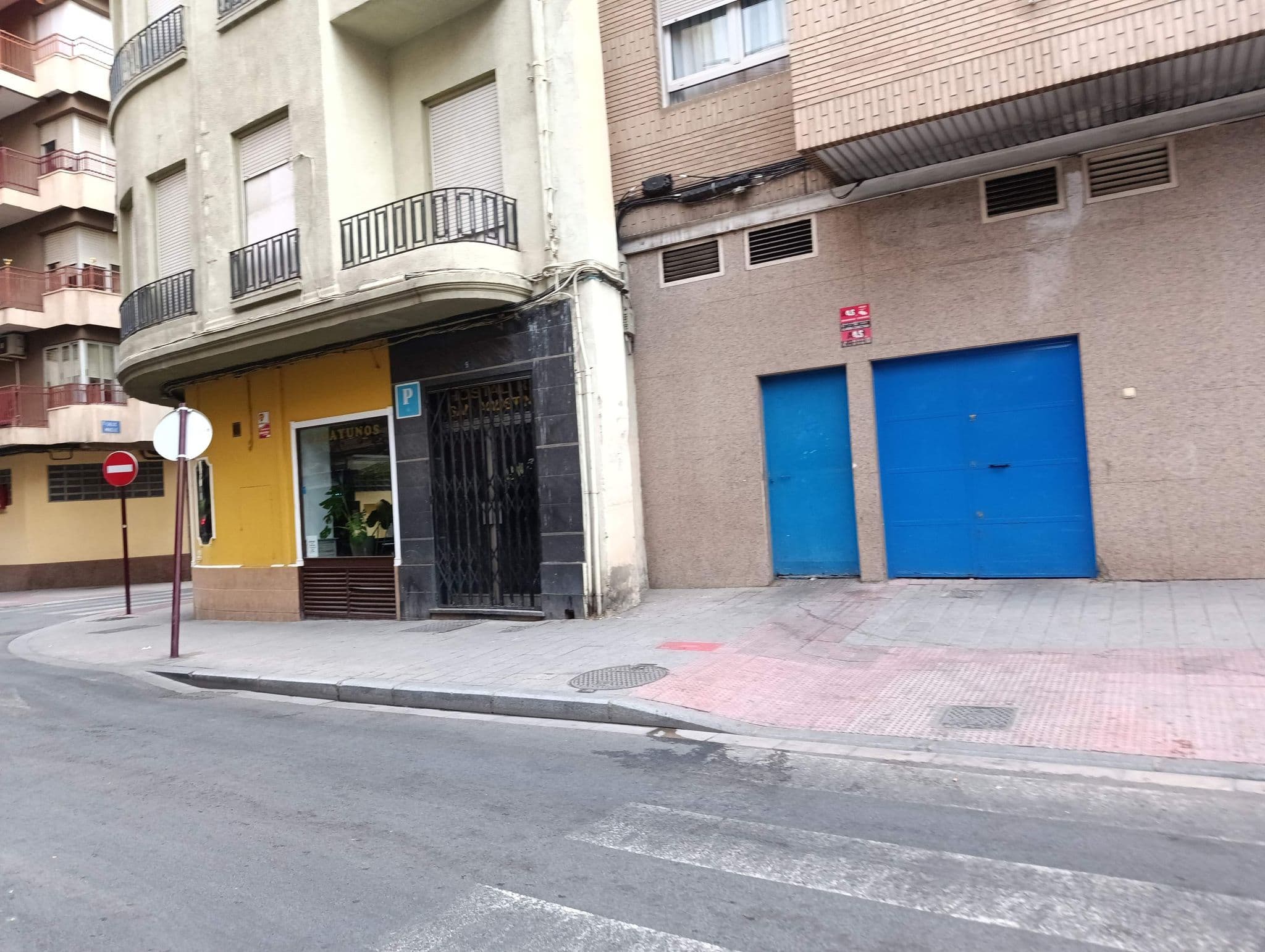 Street view near Hostal San Agustin, Albacete — © C6H12O6 (CC BY-SA · Mapillary)
