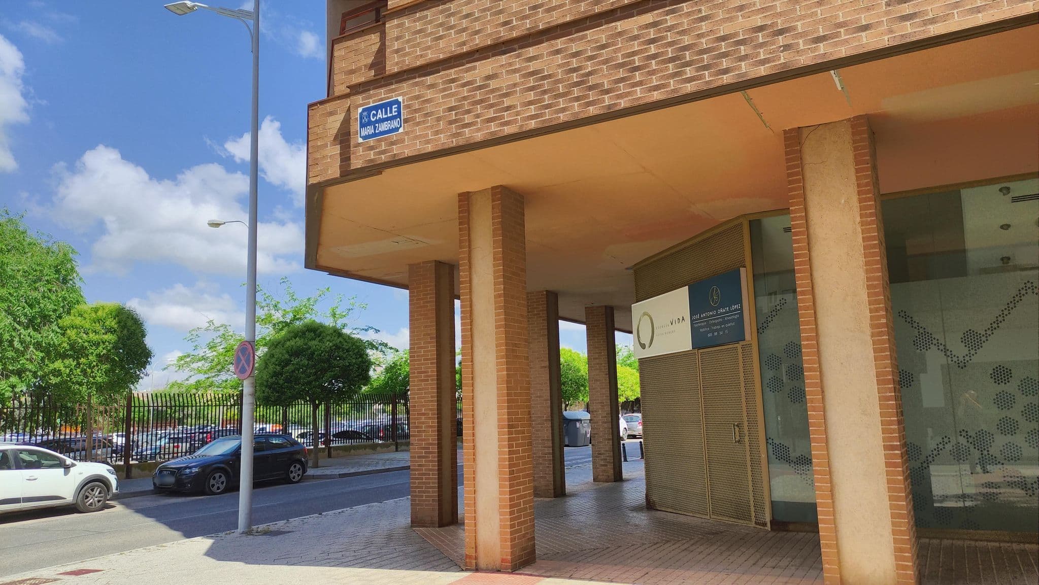 Street view near Antiguo Hotel Europa, Santa Domingo, Dominican Republic, Albacete — © C6H12O6 (CC BY-SA · Mapillary)