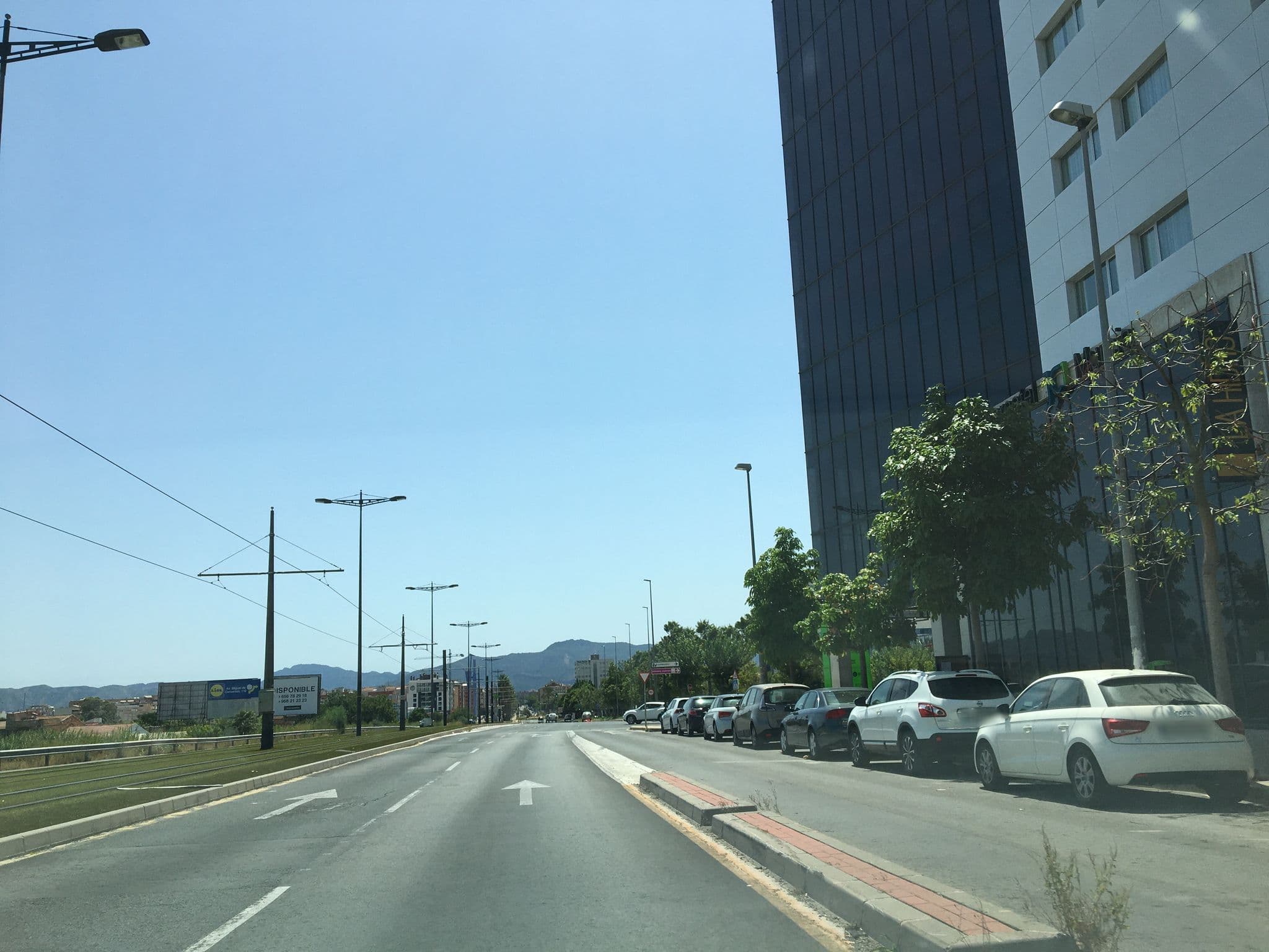 Street view near Hotel Sercotel JC1 Murcia, Murcia — © jjteban (CC BY-SA · Mapillary)