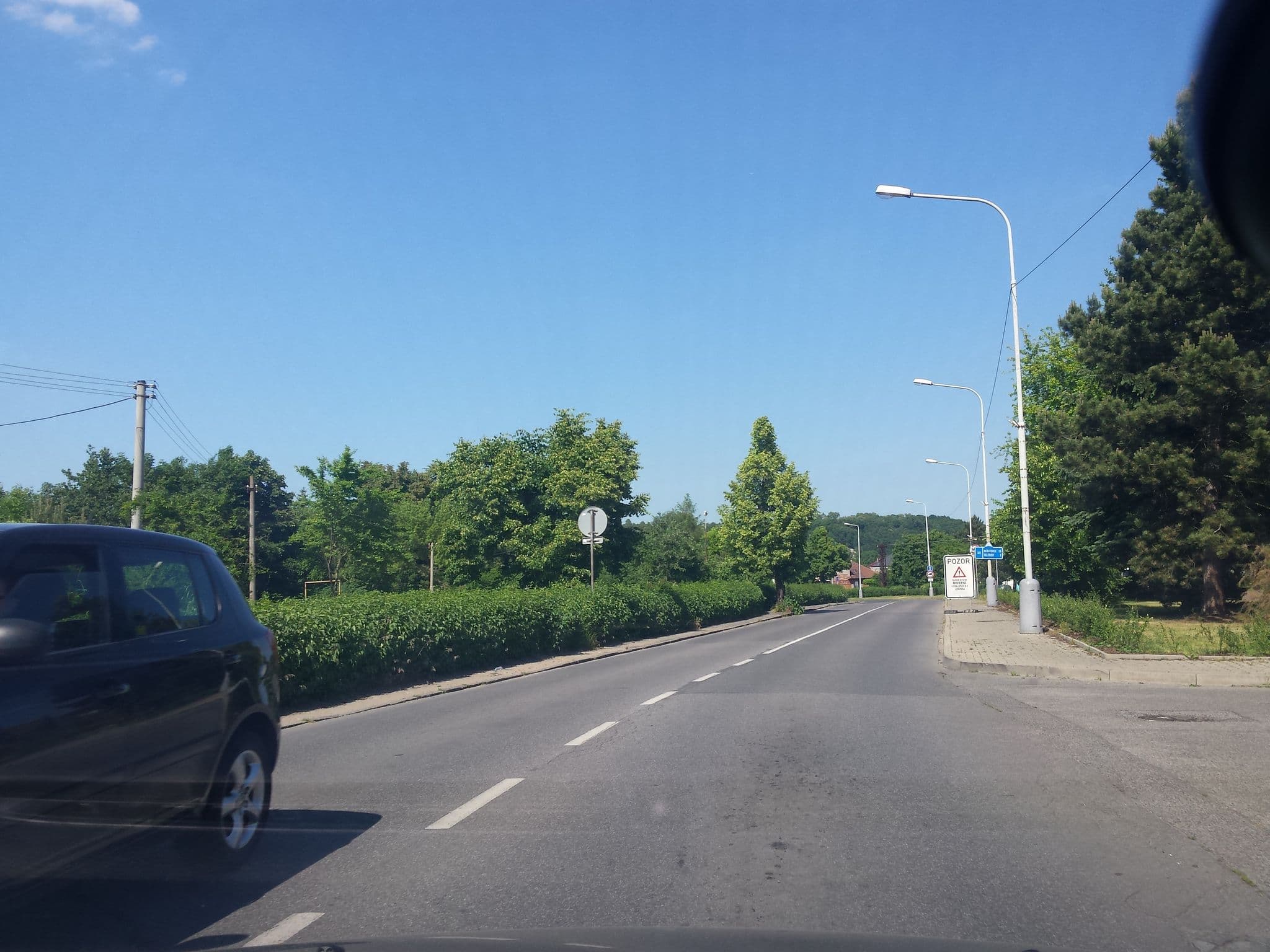 Street view near Ubytování Na Lanďáku, Kralupy nad Vltavou — © mafan (CC BY-SA · Mapillary)