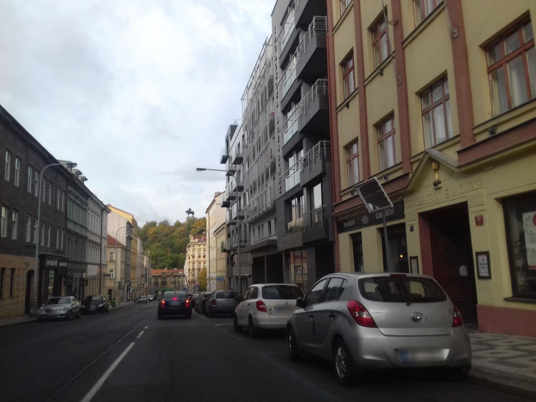 Street view near Prokopka, Žižkov — © hodkowicz (CC BY-SA · Mapillary)