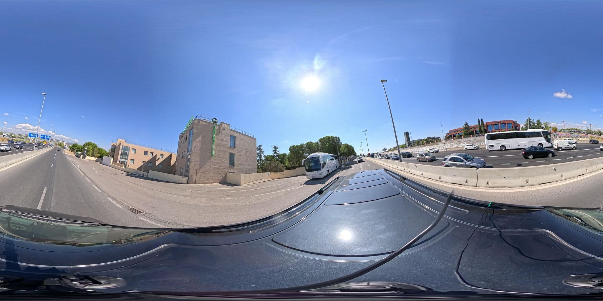 Street view near Campanile Madrid las Rozas, Las Matas — © seraq (CC BY-SA · Mapillary)