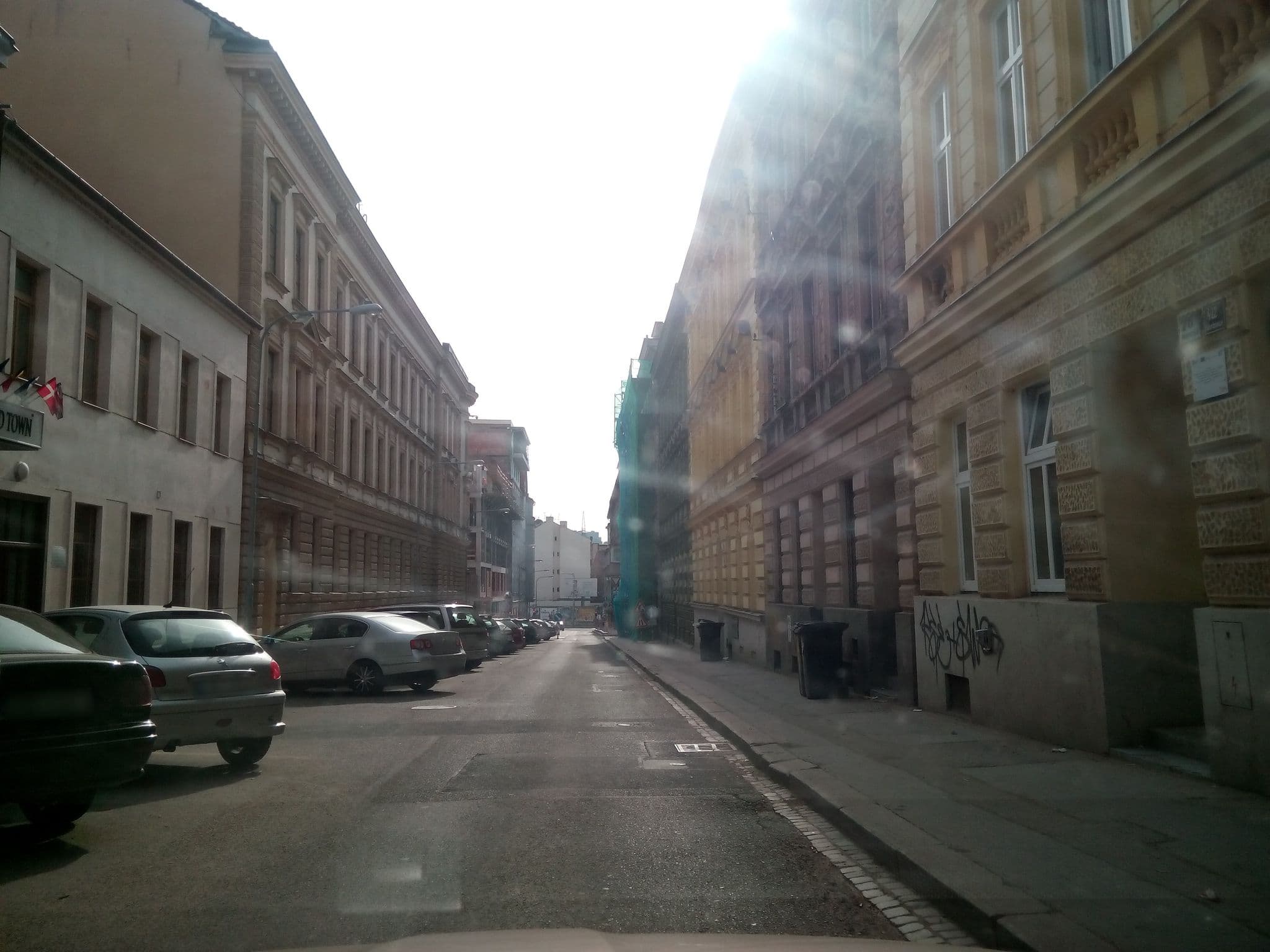 Street view near Old Town Hotel, Brno — © martin_zdila (CC BY-SA · Mapillary)