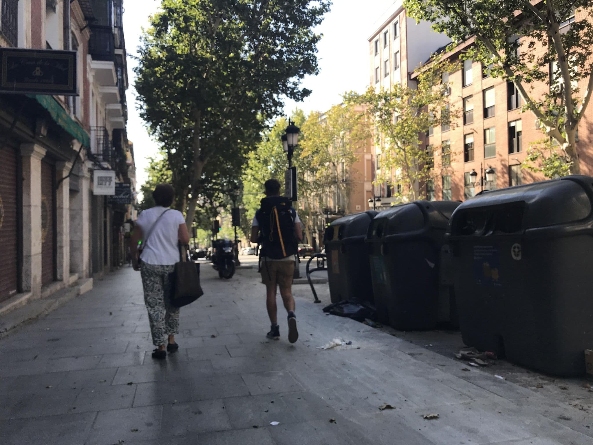 Street view near Hostal Ibias, Lavapiés — © miguel_andrade (CC BY-SA · Mapillary)