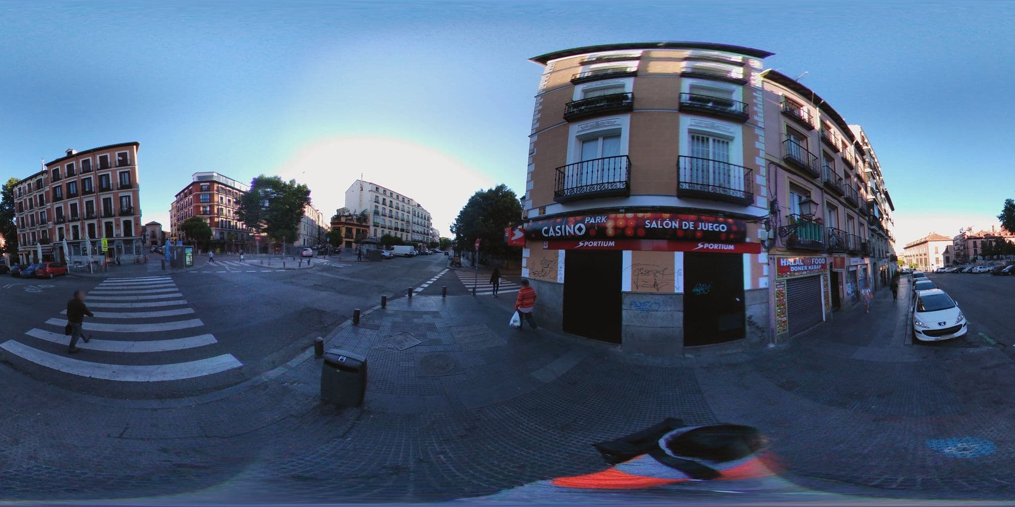 Street view near El Aljibe, La Latina — © ccossio (CC BY-SA · Mapillary)