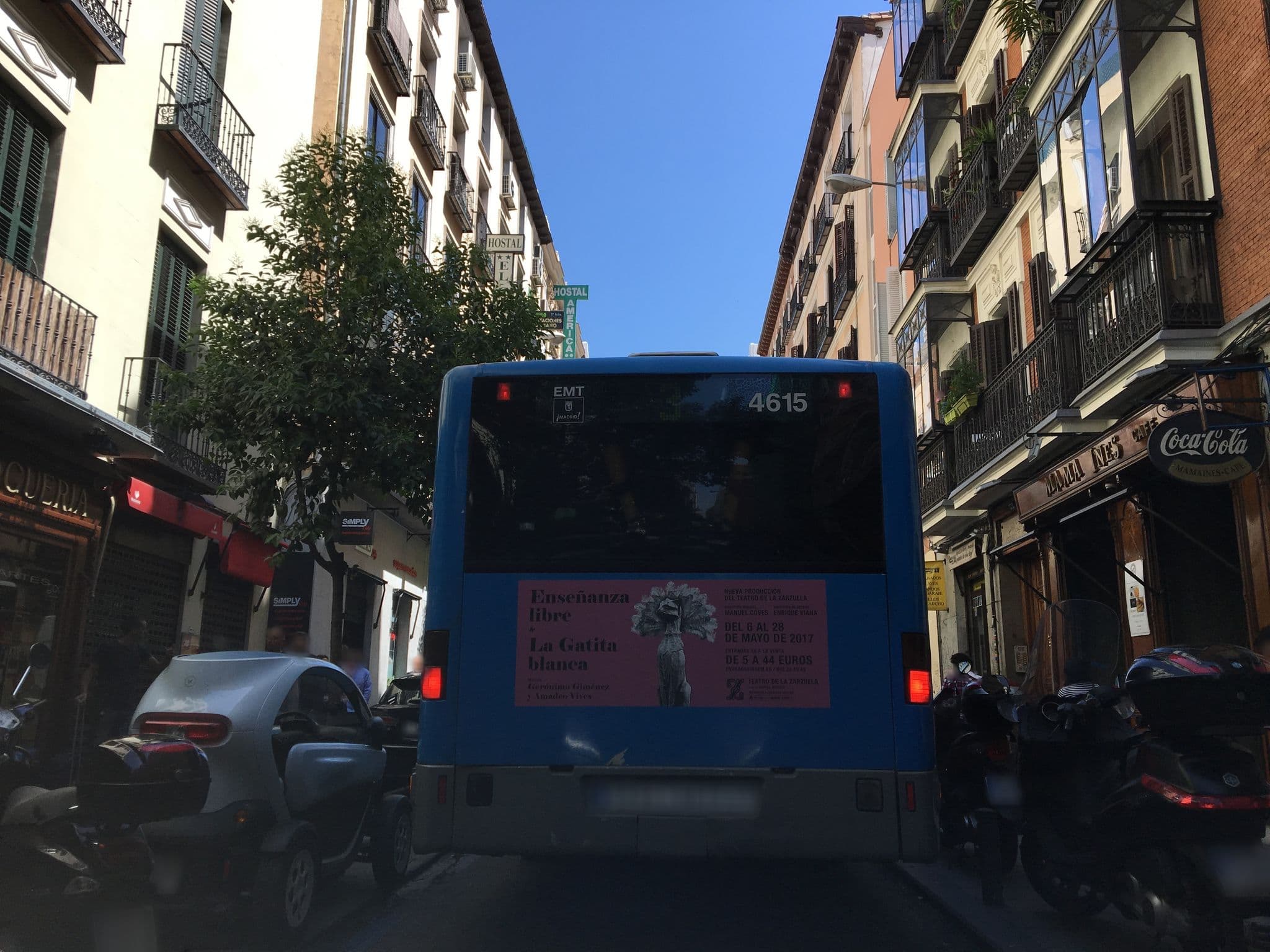 Street view near Chueca - Room Apartments, Madrid Centro — © ccossio (CC BY-SA · Mapillary)