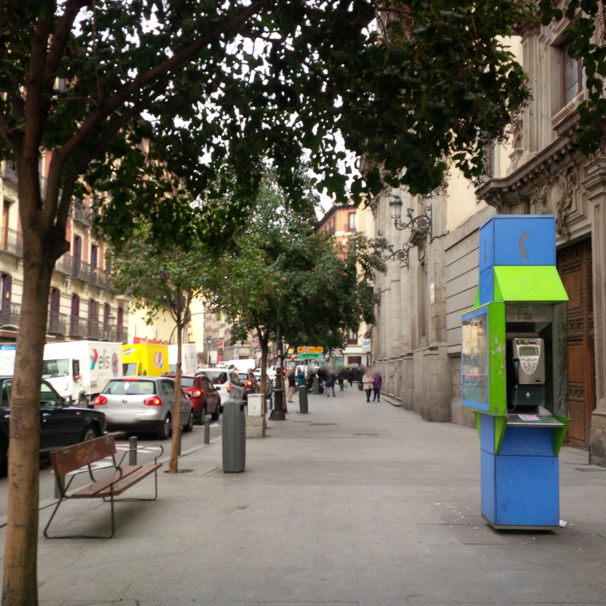 Street view near Bluekitchen, La Latina — © carlosz22 (CC BY-SA · Mapillary)