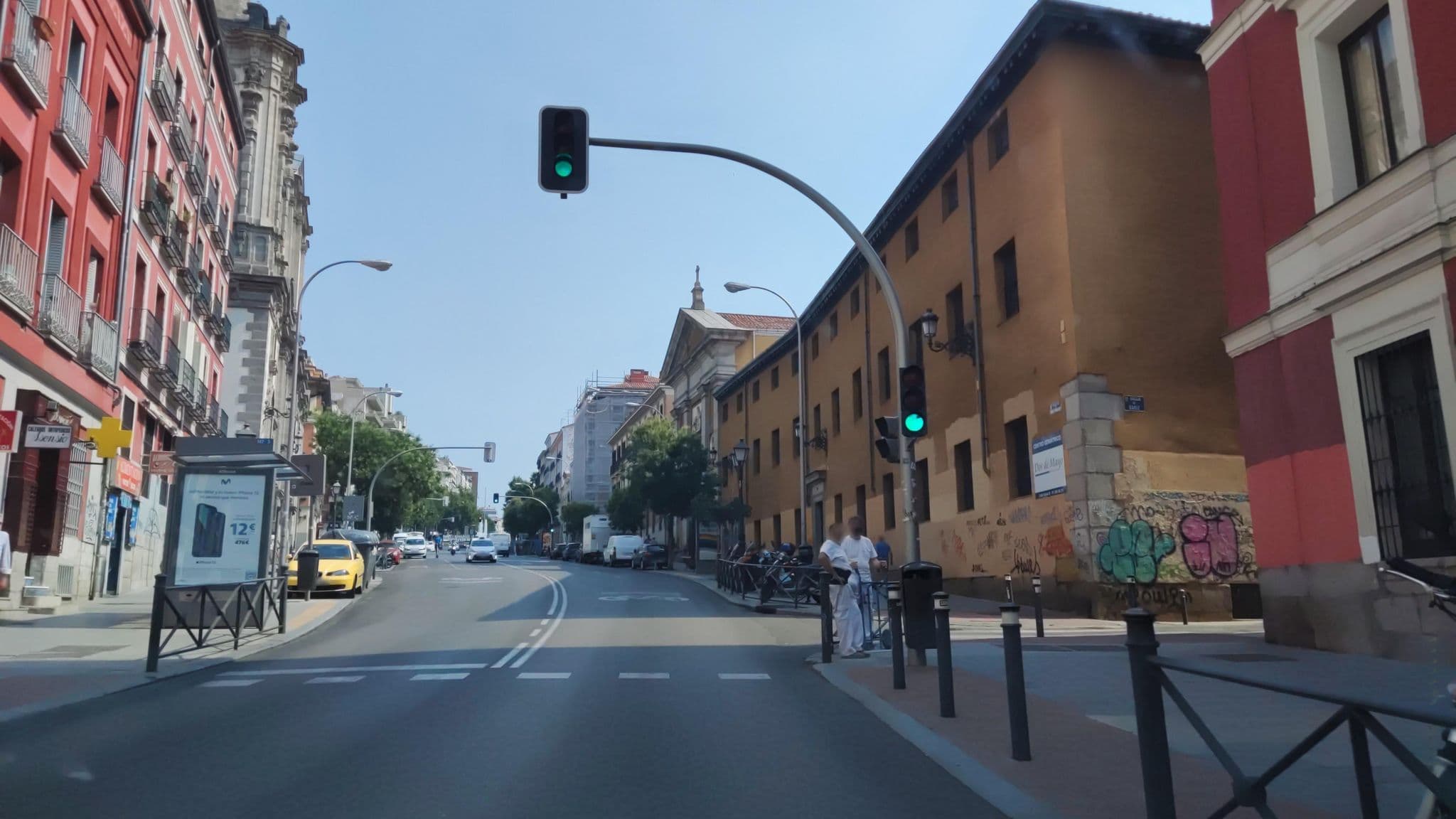 Street view near Hostal Tudescos, Universidad — © polkillas (CC BY-SA · Mapillary)