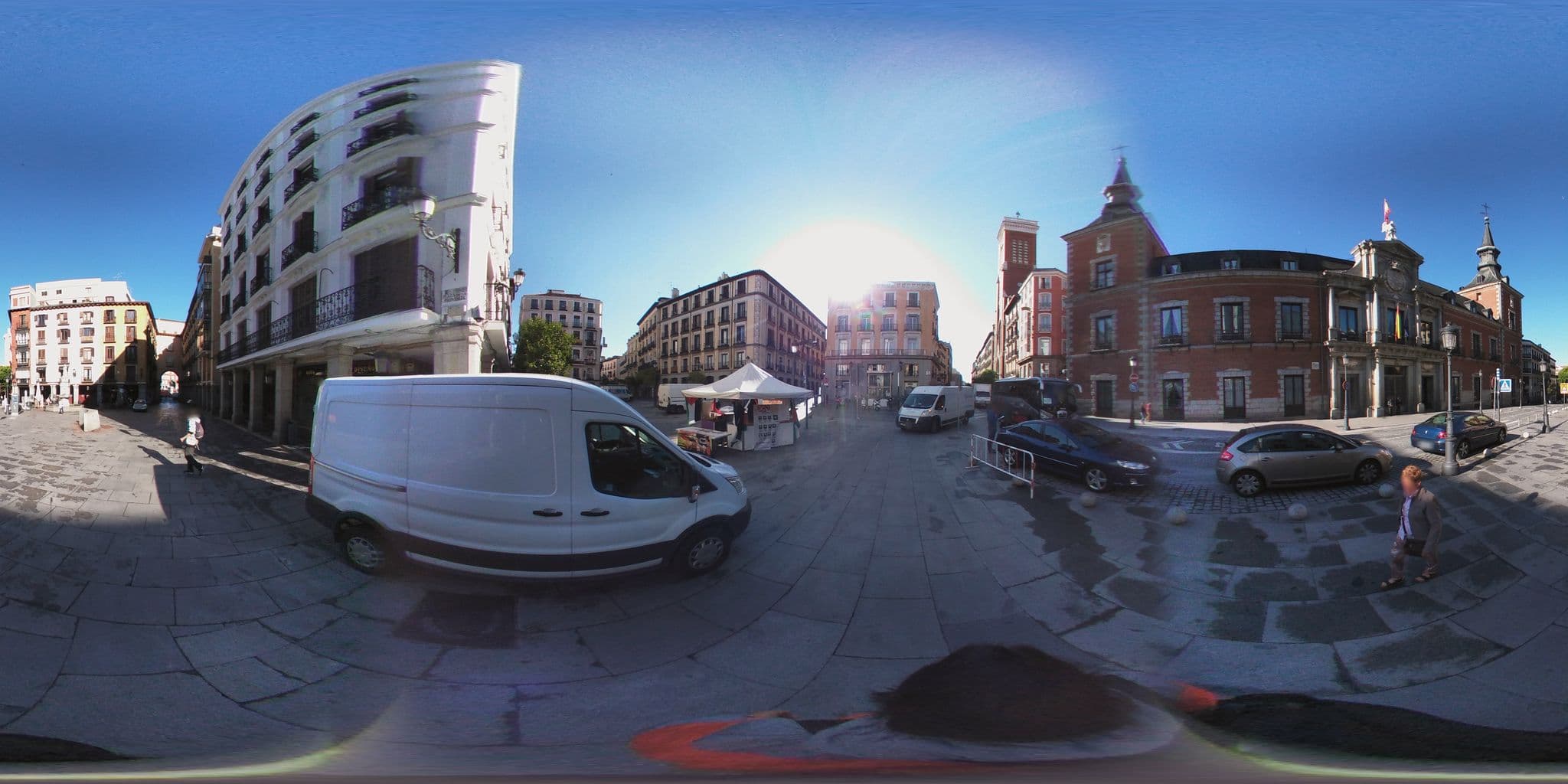 Street view near Hostal Inter Plaza Mayor, Sol — © ccossio (CC BY-SA · Mapillary)