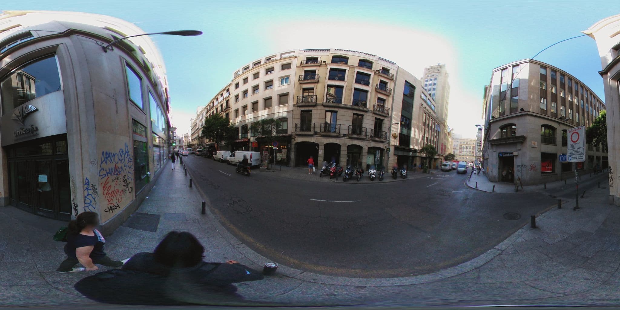 Street view near Casa De Huéspedes Lourdes, Madrid Centro — © ccossio (CC BY-SA · Mapillary)