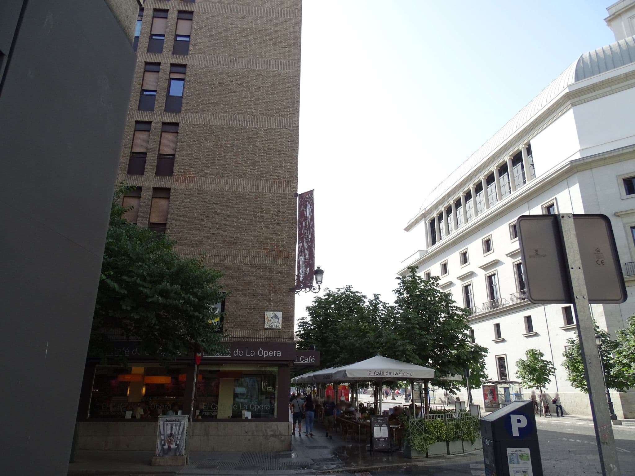 Street view near Hotel Opera Madrid, Palacio — © negro (CC BY-SA · Mapillary)