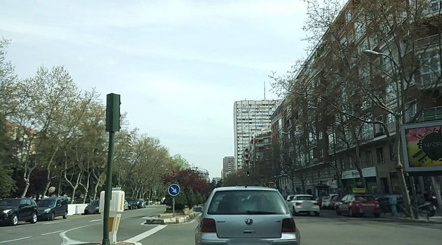 Street view near Spain, Cuatro Caminos — © polkillas (CC BY-SA · Mapillary)