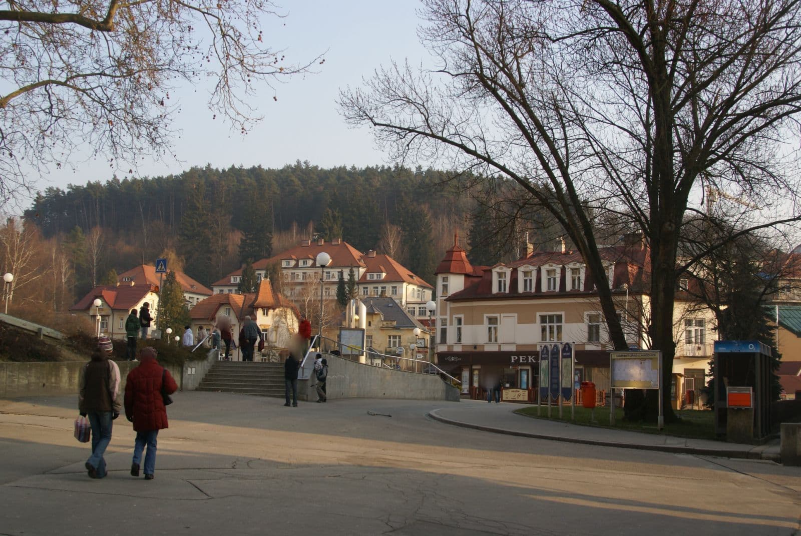 Street view near Villa Dagmar, Luhačovice — © txllxt (CC BY-SA · Mapillary)