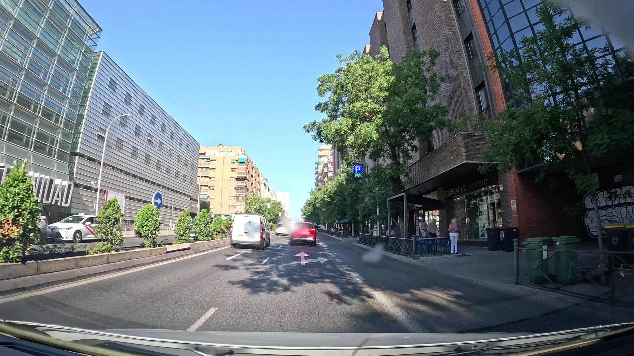 Street view near Hotel Occidental Convención Madrid, Goya — © Ralvar (CC BY-SA · Mapillary)