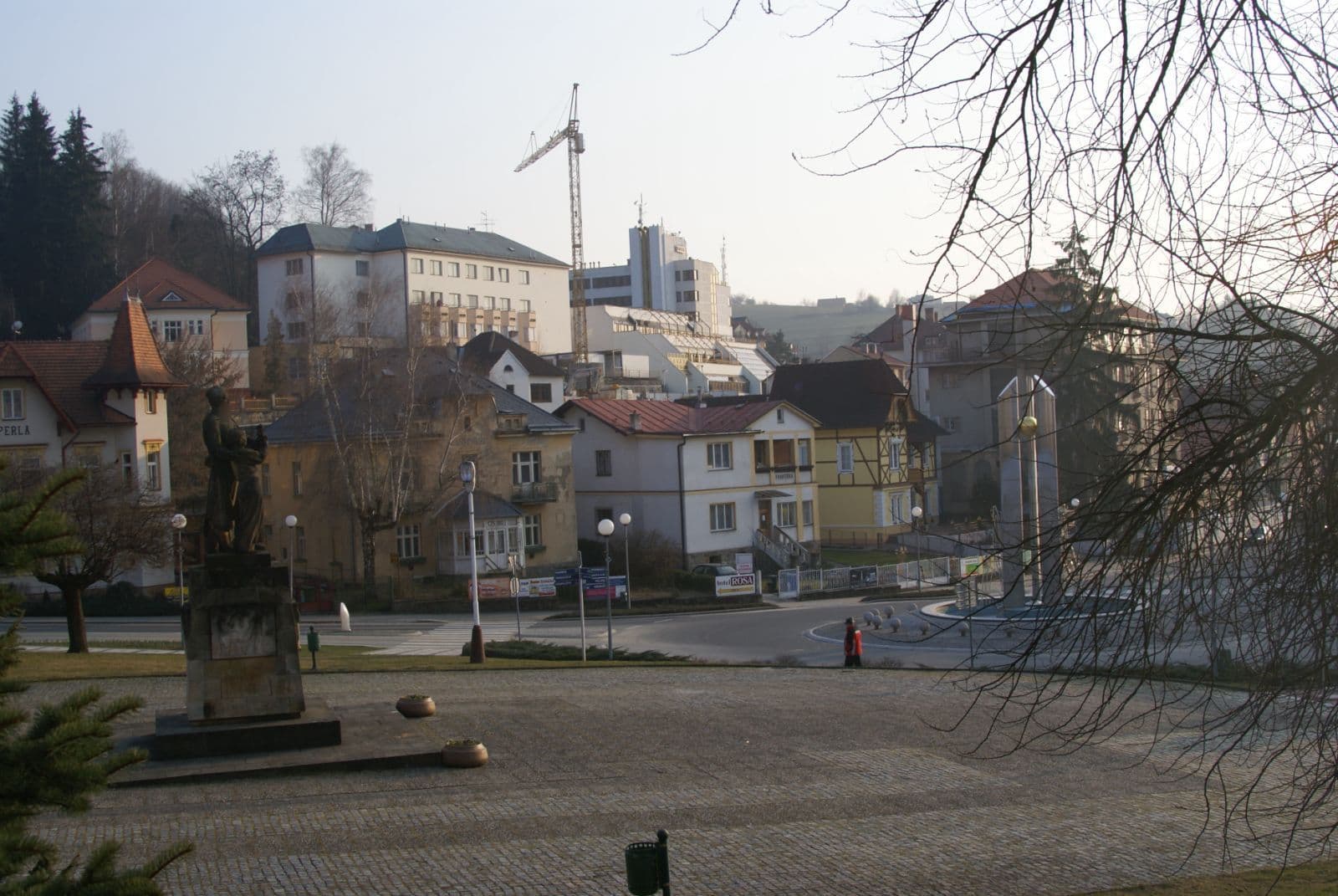Street view near Palace, Luhačovice — © txllxt (CC BY-SA · Mapillary)