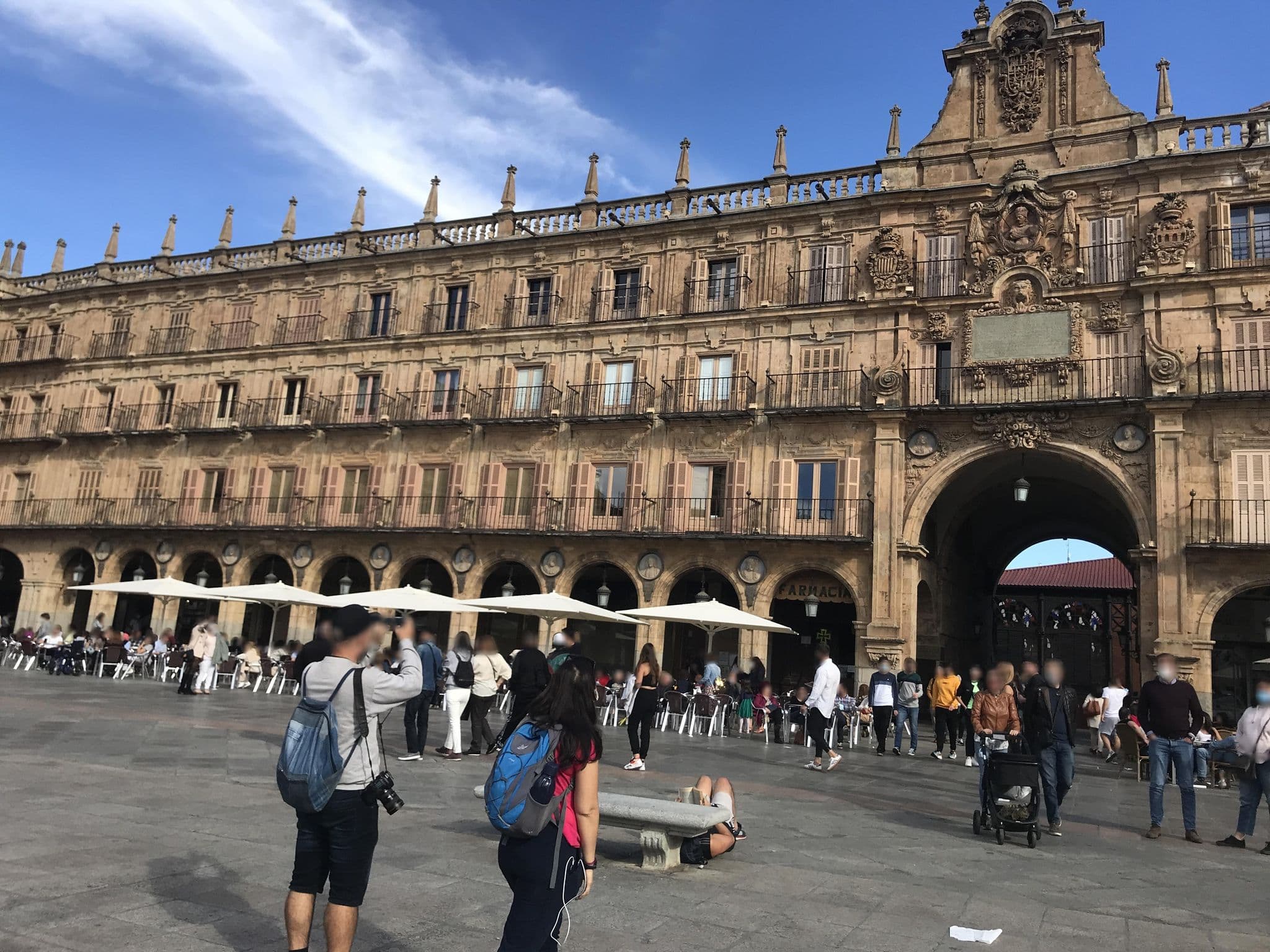 Street view near Pensión Los Ángeles, Santa Marta de Tormes — © miguel_andrade (CC BY-SA · Mapillary)