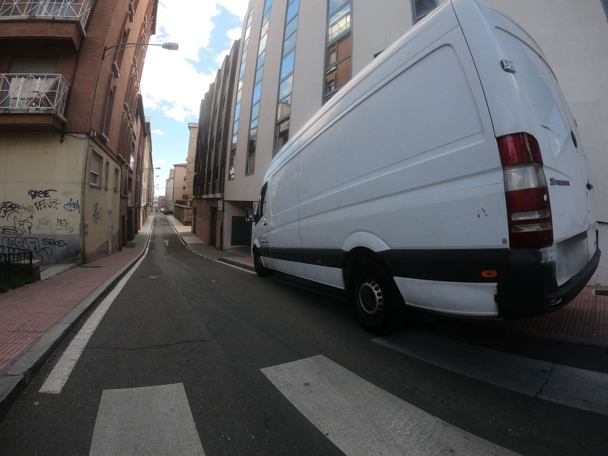 Street view near Tryp Salamanca Hotel, Santa Marta de Tormes — © sanchi (CC BY-SA · Mapillary)