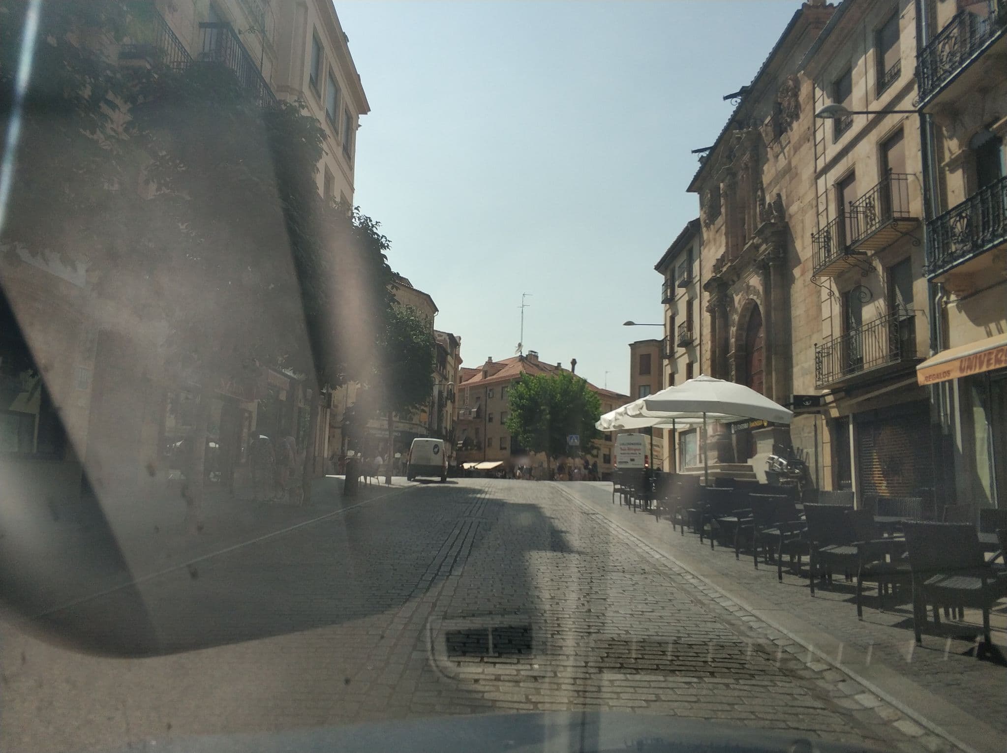 Street view near Hotel Alda Plaza Mayor, Santa Marta de Tormes — © sanchi (CC BY-SA · Mapillary)