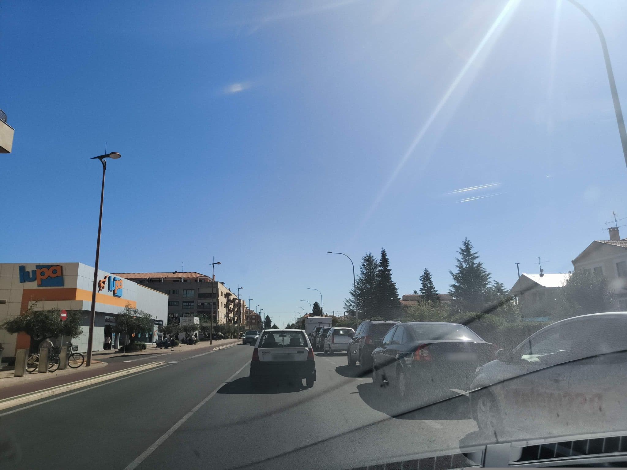 Street view near Hotel Libet, Santa Marta de Tormes — © sanchi (CC BY-SA · Mapillary)