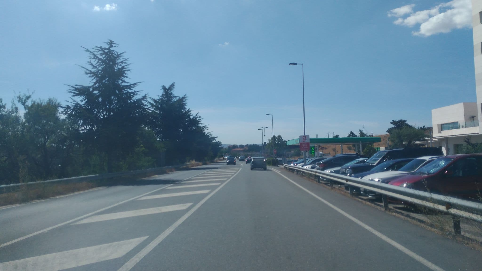 Street view near Sercotel Cuatro Postes, Ascend Hotel Collection, Ávila — © sanchi (CC BY-SA · Mapillary)