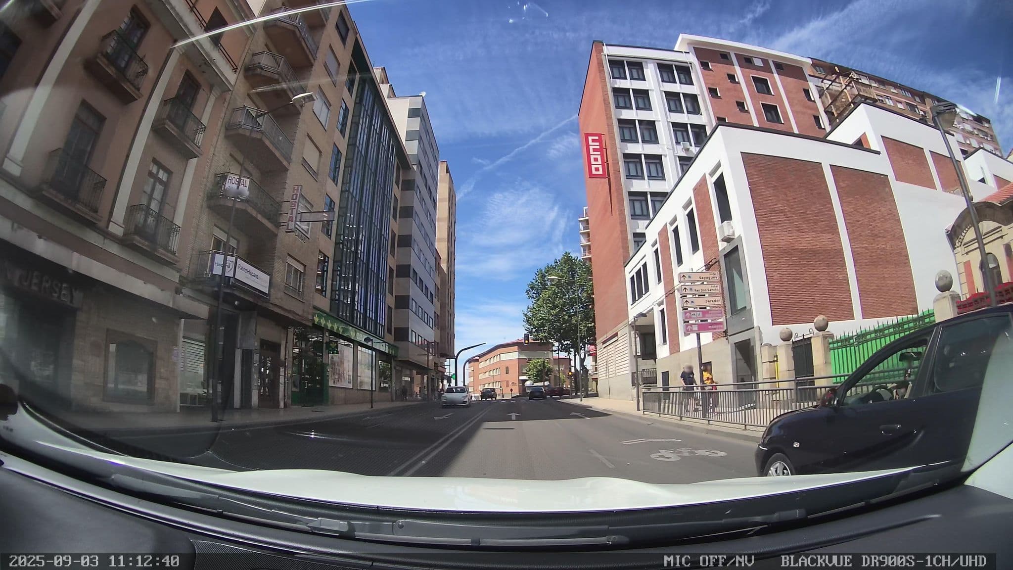 Street view near Hostal Alfonso Ix Alfonso Ix, 5 - 2º, Zamora — © sanjorgepinho (CC BY-SA · Mapillary)