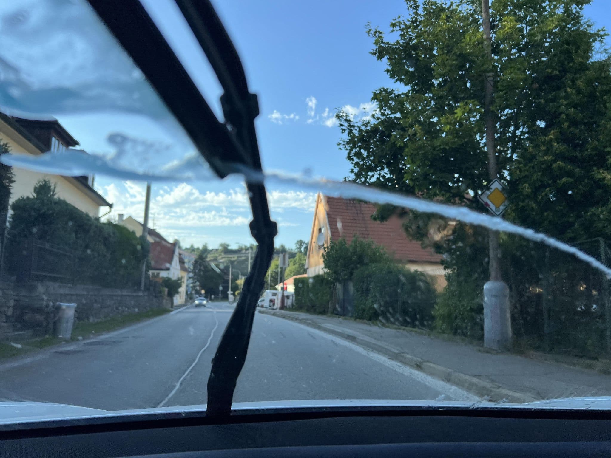 Street view near Pension Sebastian, Český Krumlov