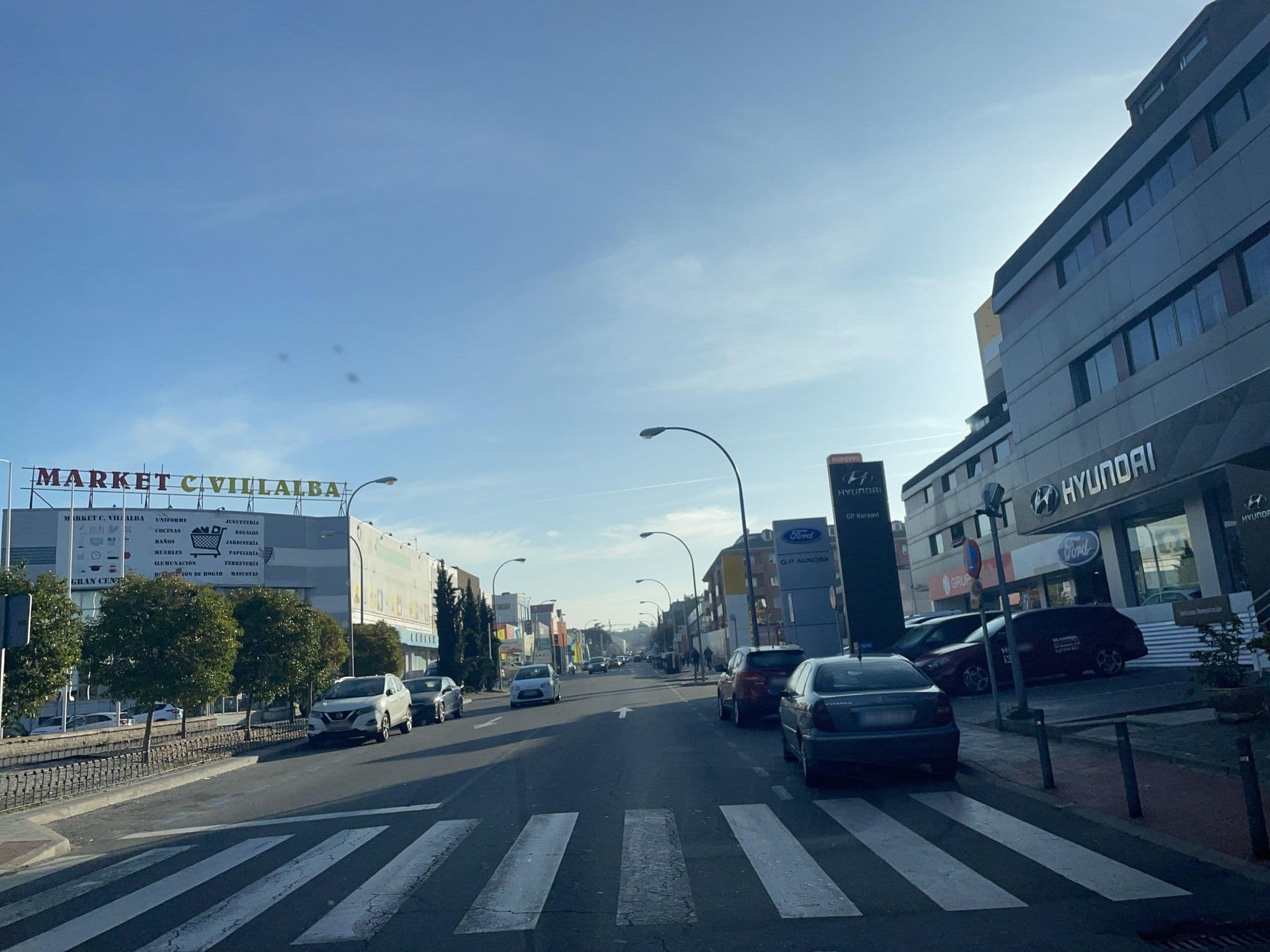 Street view near Hotel Galaico Collado Villalba, Collado-Villalba — © seraq (CC BY-SA · Mapillary)