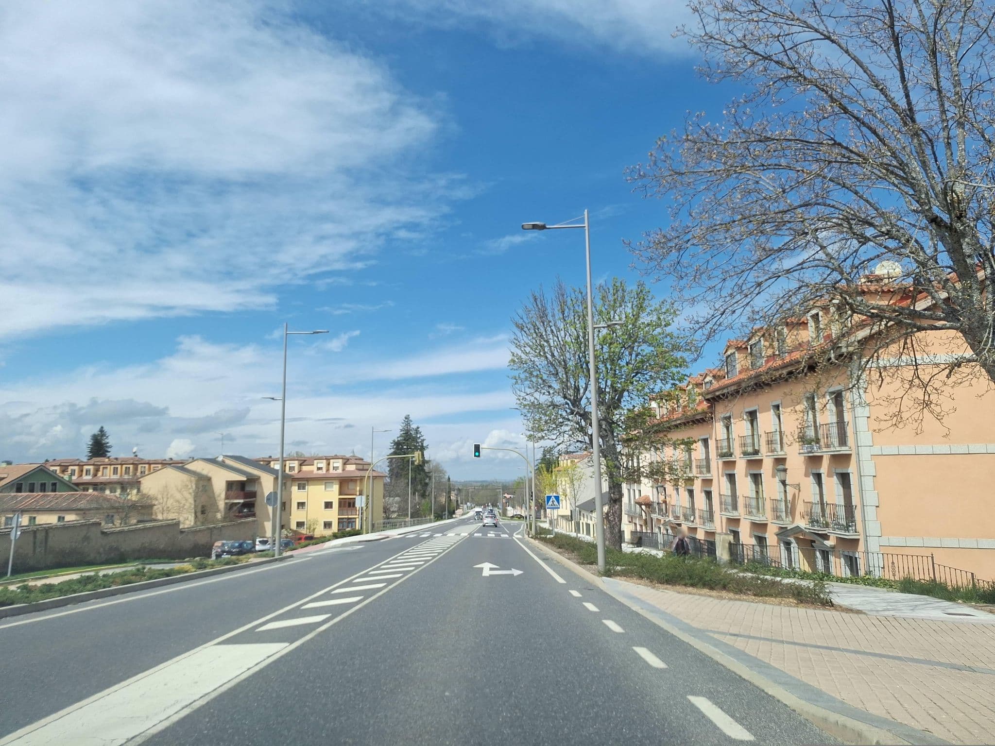 Street view near Hotel Santana, San Ildefonso — © Albergarri788 (CC BY-SA · Mapillary)