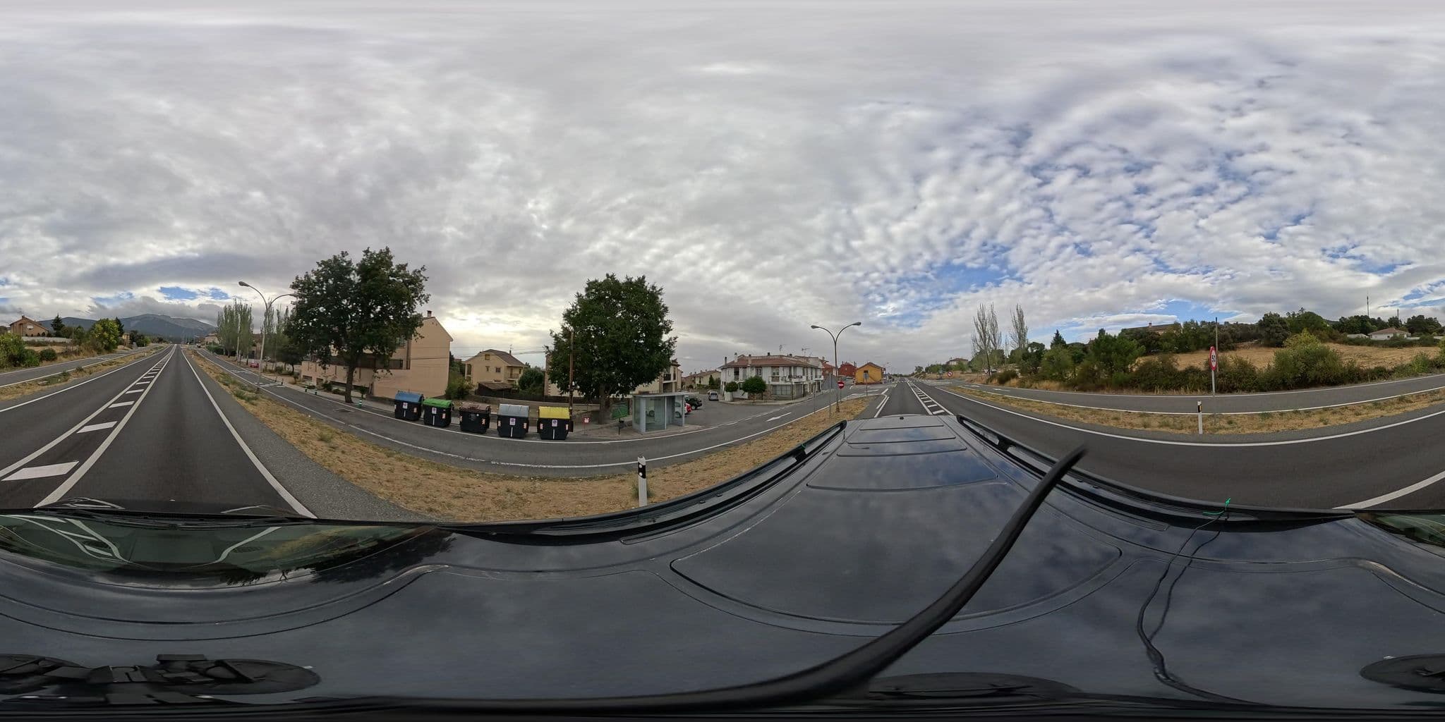 Street view near Hospedaje Casa Mariano, Palazuelos de Eresma — © seraq (CC BY-SA · Mapillary)
