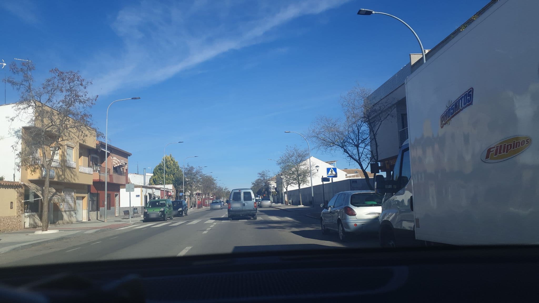 Street view near Hostal Don Quijote, Tomelloso — © rauljimenez (CC BY-SA · Mapillary)