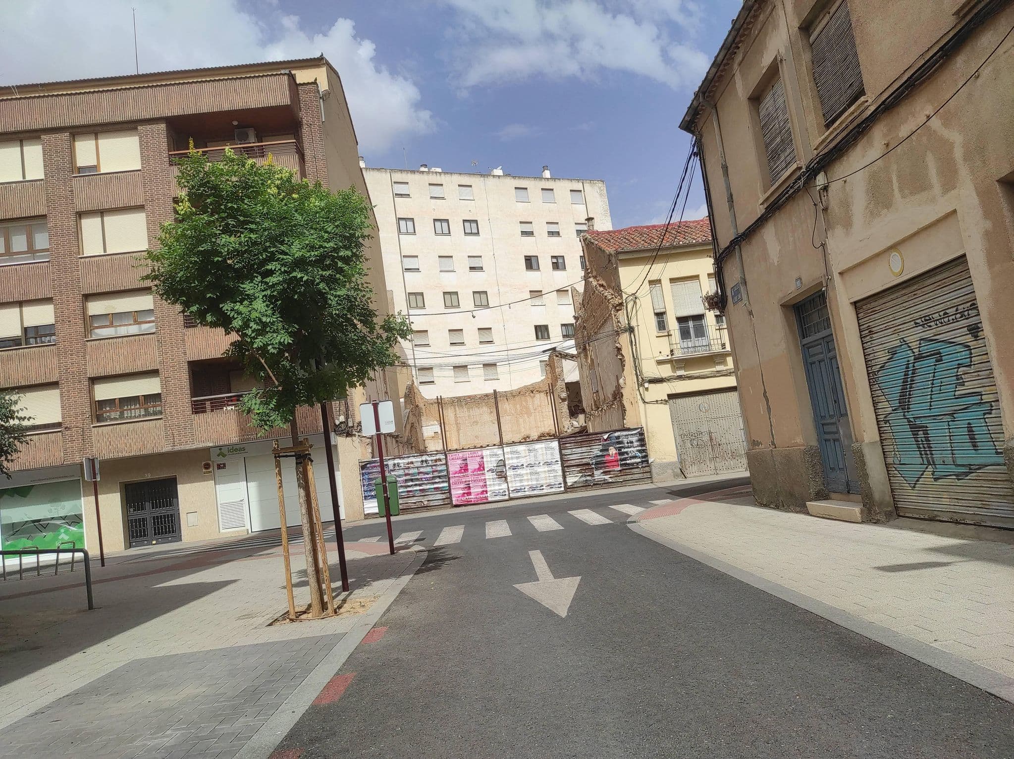 Street view near Florida Hotel Albacete, Albacete — © C6H12O6 (CC BY-SA · Mapillary)