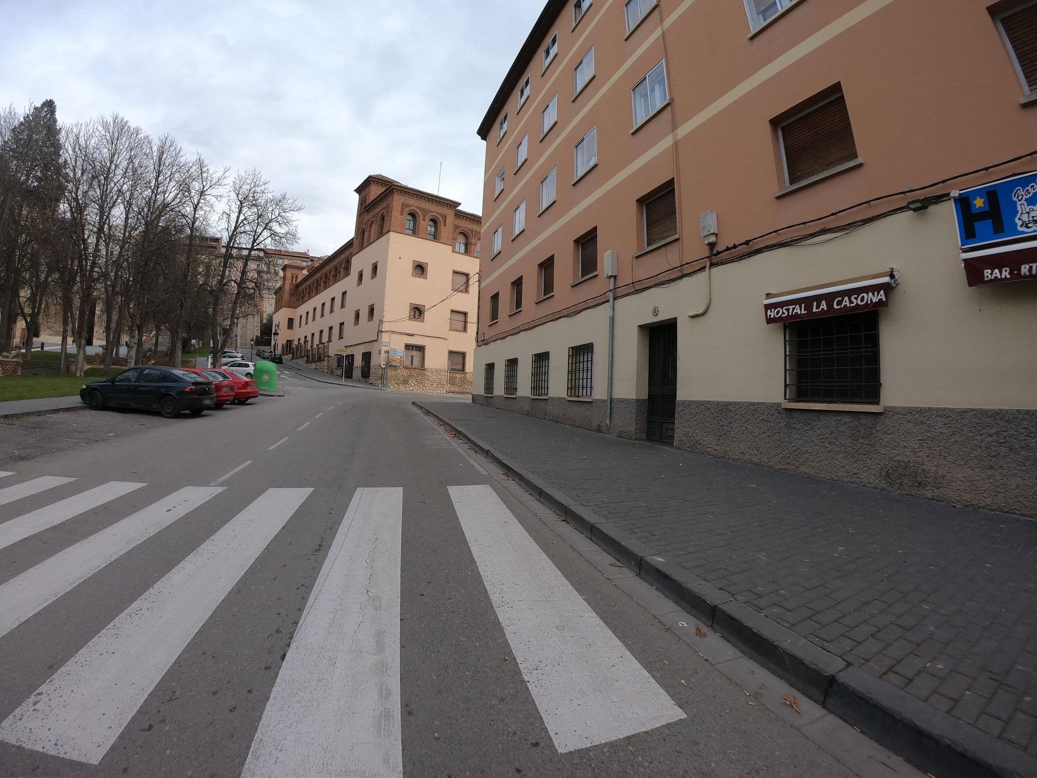 Street view near Pension Ovidio, Teruel — © joostjakob (CC BY-SA · Mapillary)