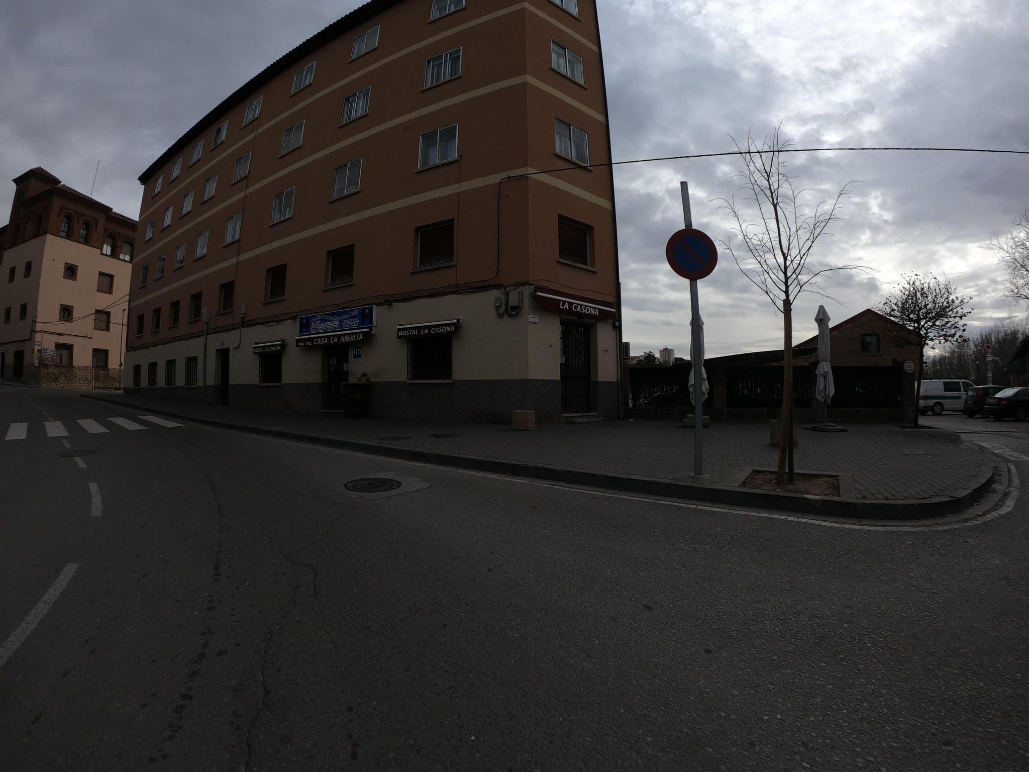 Street view near Hostal la Casona, Teruel — © joostjakob (CC BY-SA · Mapillary)