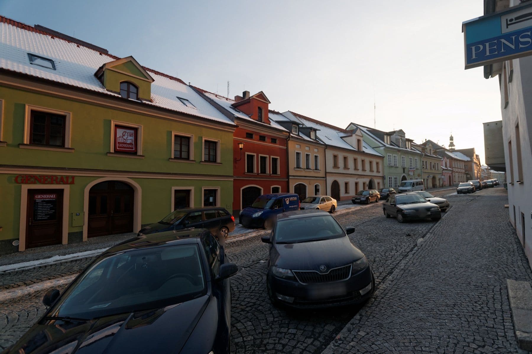 Street view near Pension u Martina, Domažlice — © txllxt (CC BY-SA · Mapillary)