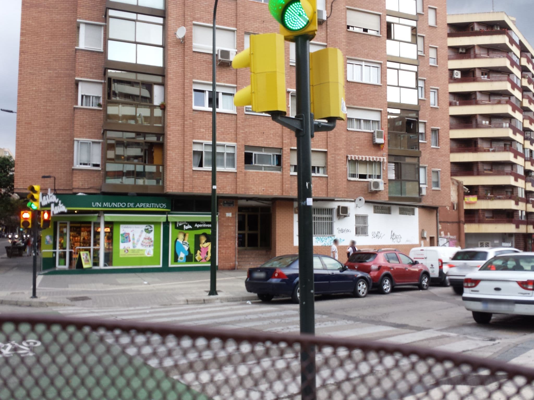 Street view near Pension Fortea, Delicias — © robot8a (CC BY-SA · Mapillary)