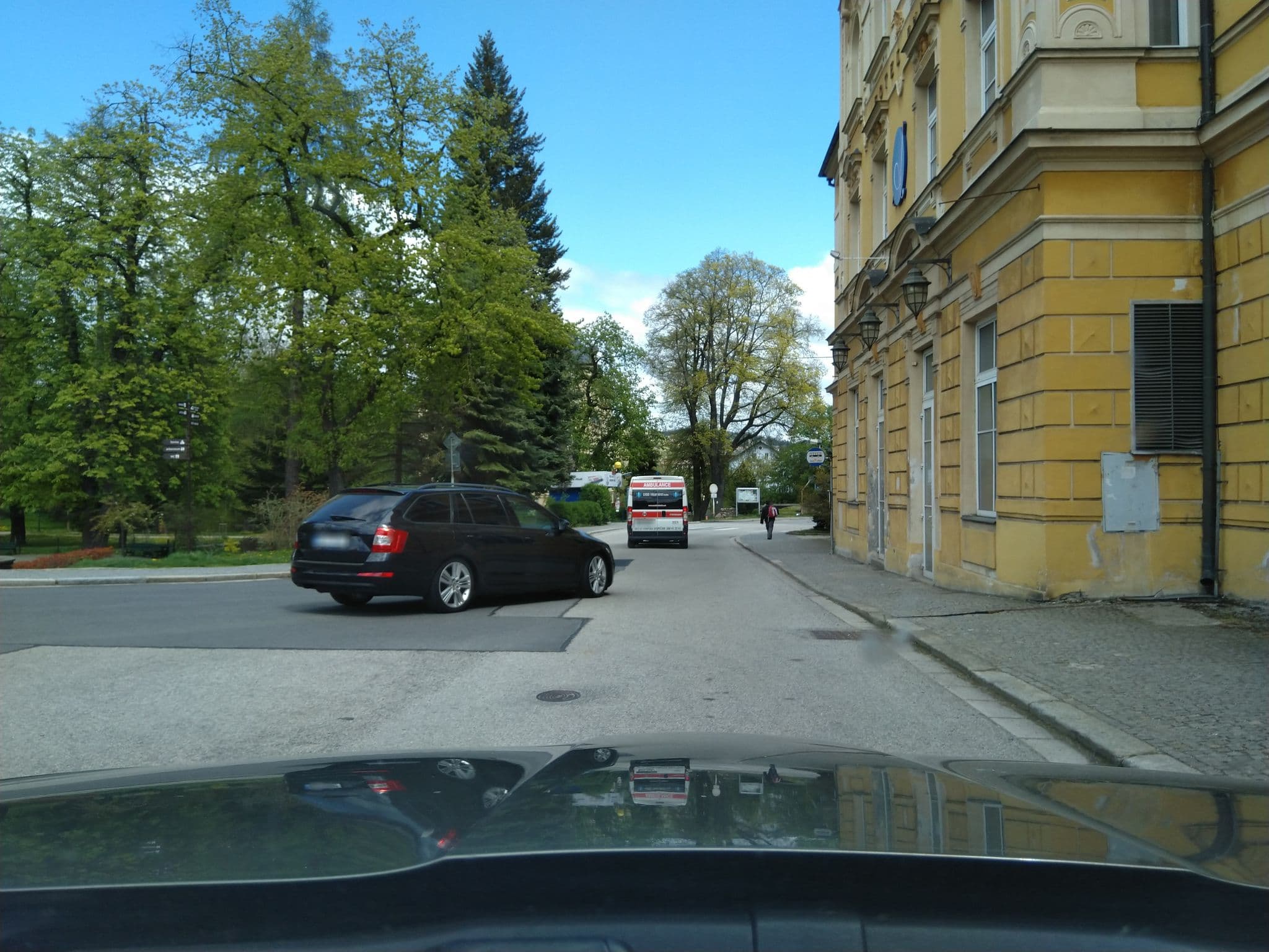 Street view near Amber Hotel Anna, Vimperk — © vwv (CC BY-SA · Mapillary)