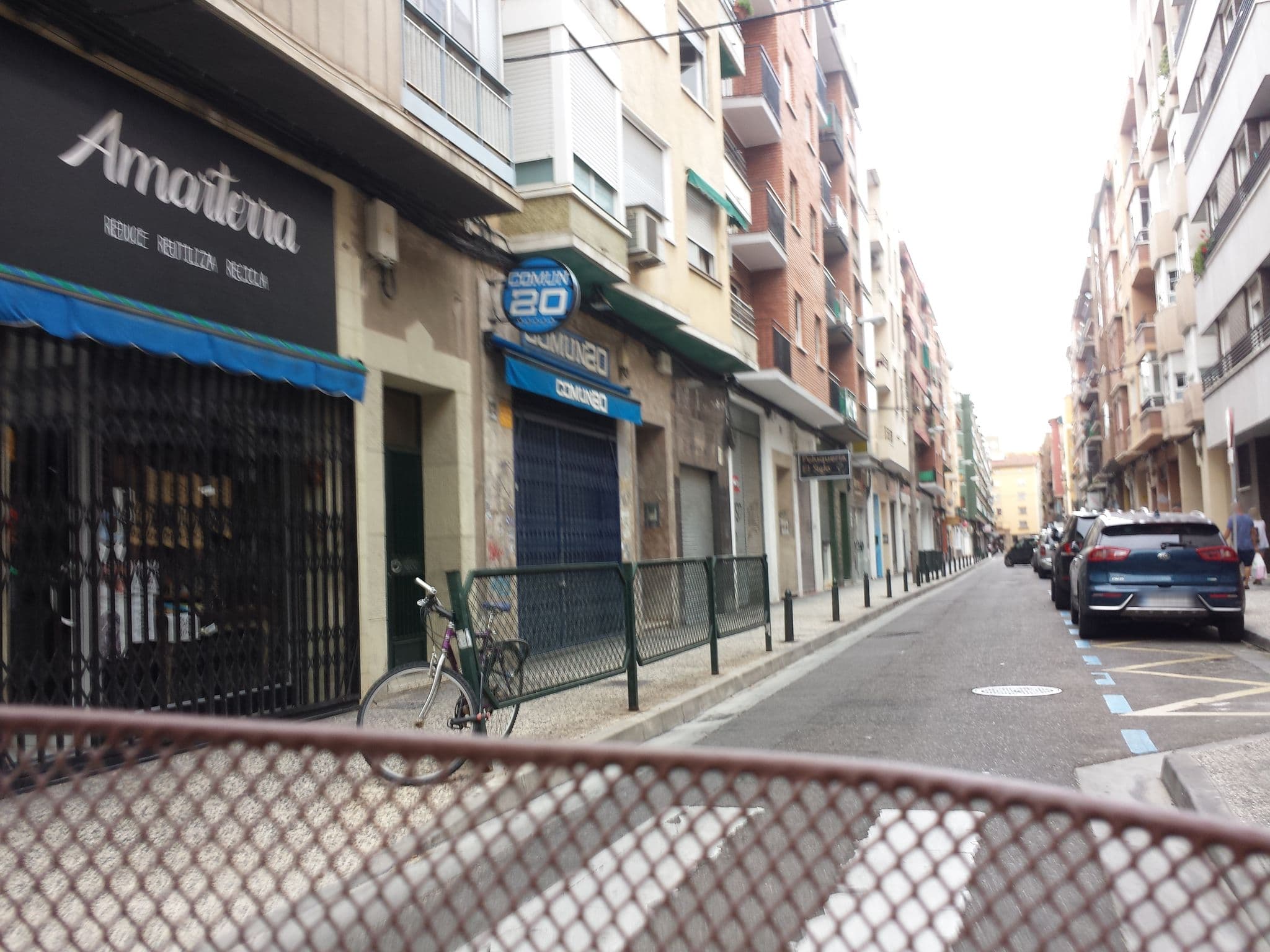 Street view near Equipamientos Hosteleros Calatayud, Delicias — © robot8a (CC BY-SA · Mapillary)