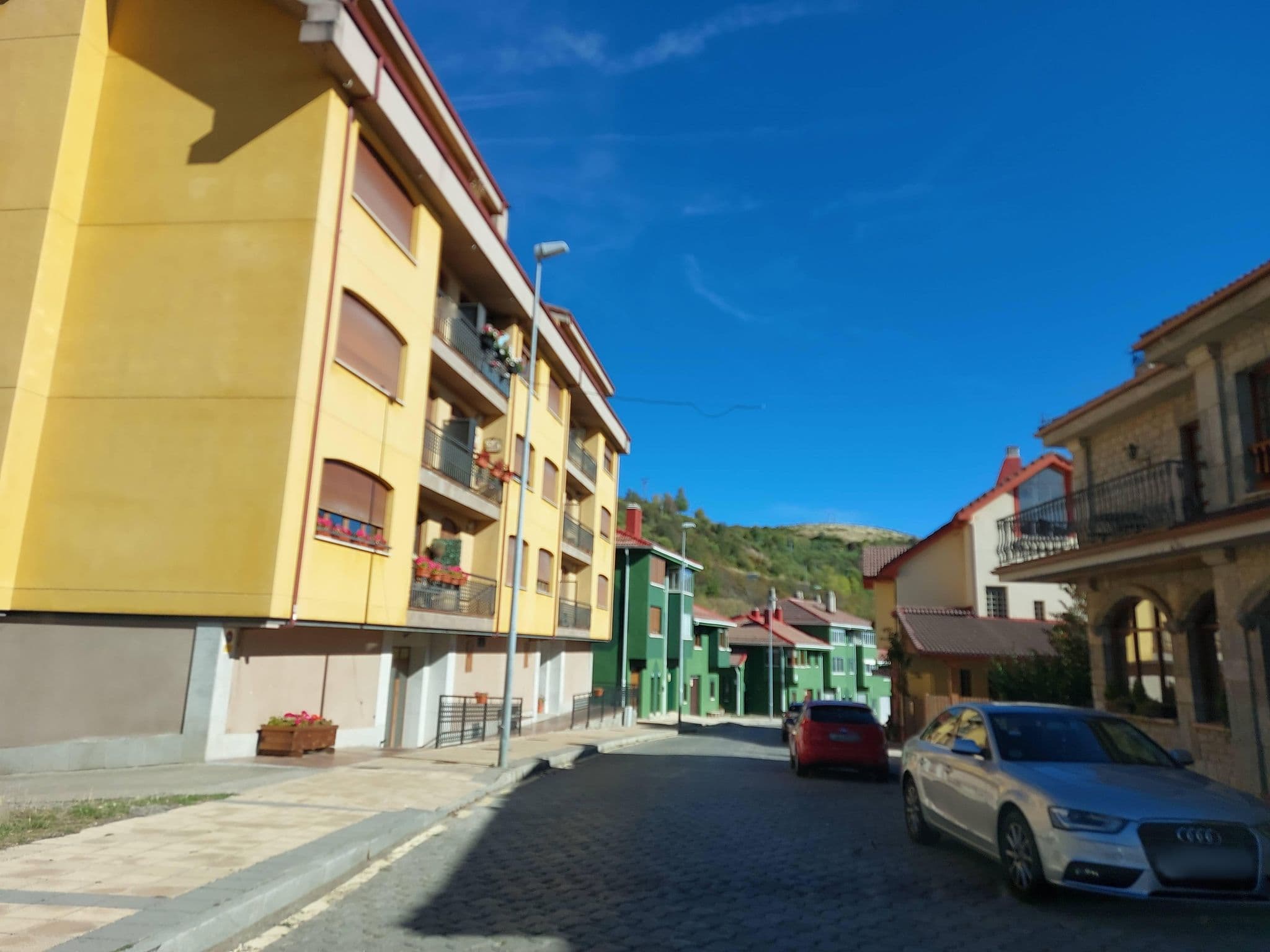 Street view near Casa Rural la Huerta, Valderrueda — © 5rmft (CC BY-SA · Mapillary)