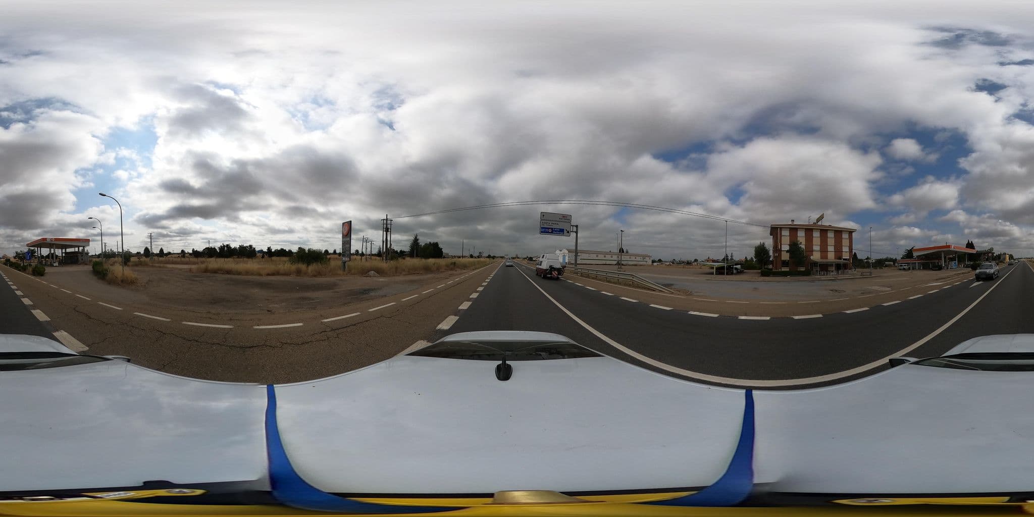 Street view near Hostal Alto Páramo, Villadangos del Páramo — © AdgobaAlvac (CC BY-SA · Mapillary)