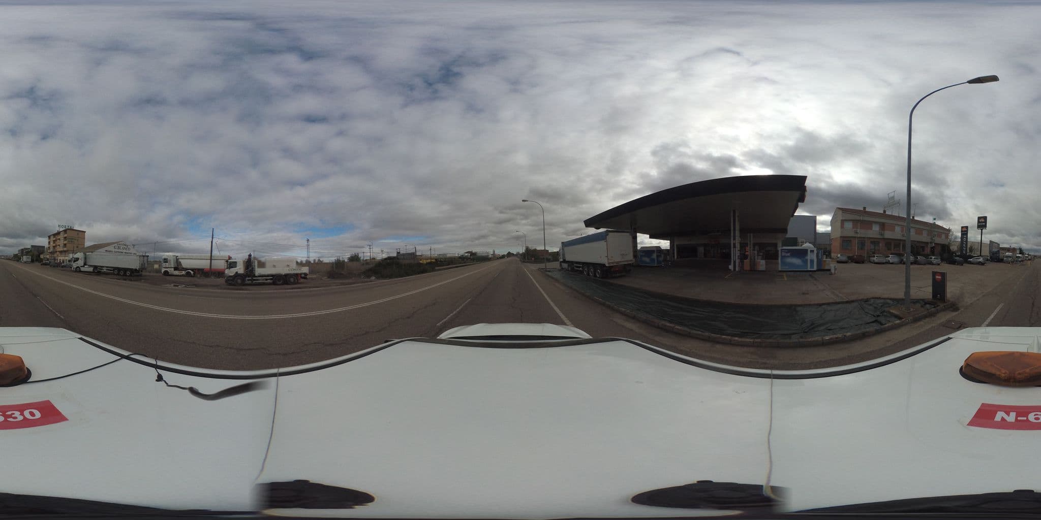 Street view near Hostal Jara, Benavente — © mroucher (CC BY-SA · Mapillary)