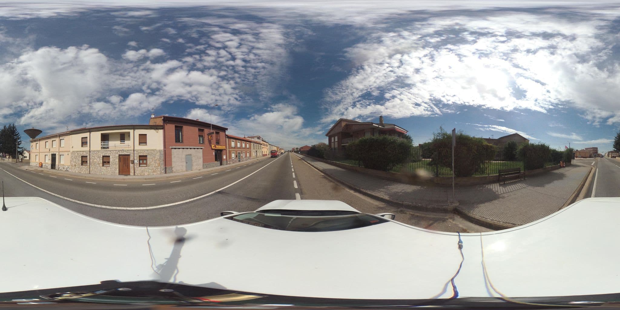 Street view near Albergue Santa Ana, Villadangos del Páramo — © AdgobaAlvac (CC BY-SA · Mapillary)