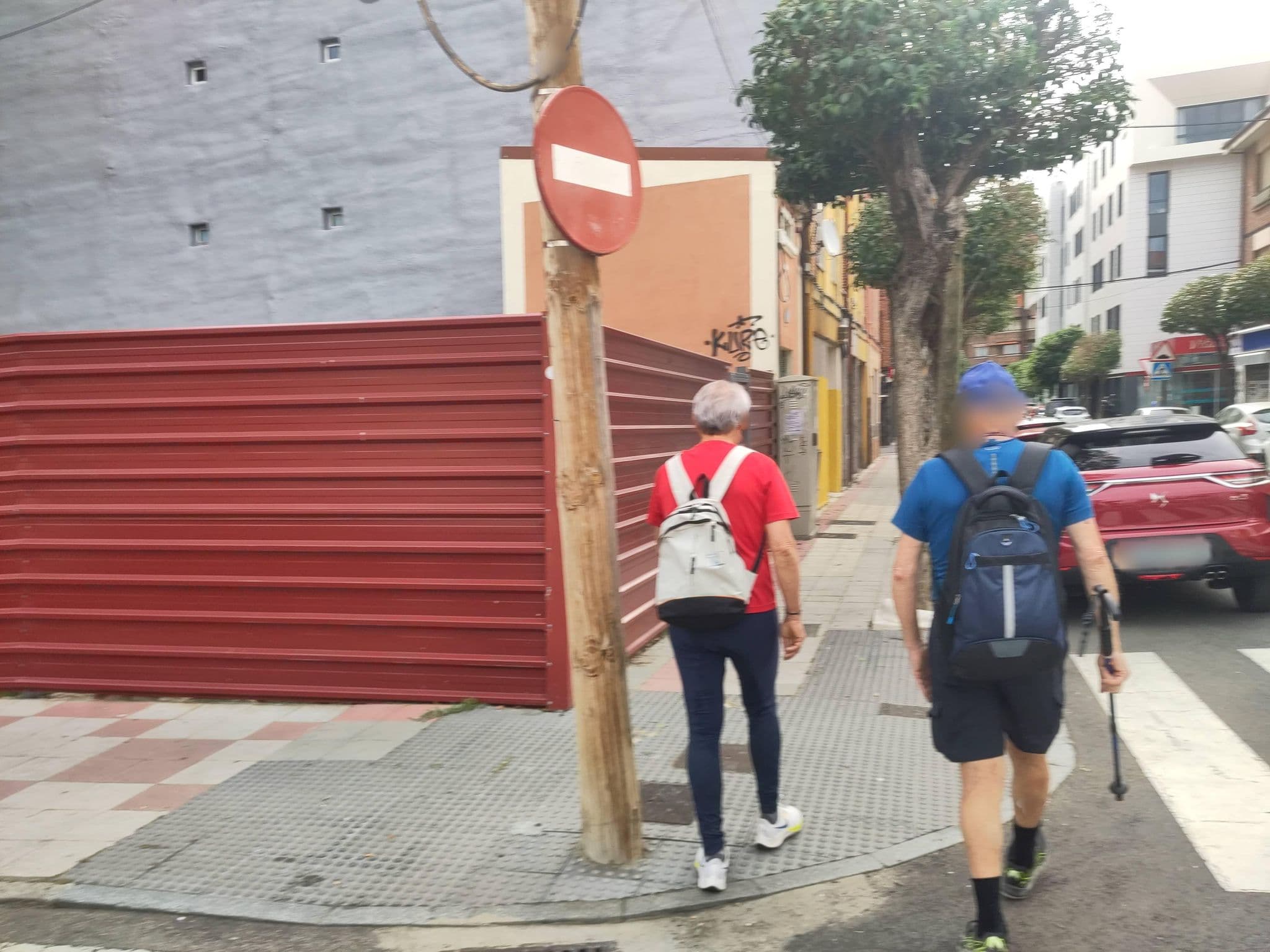 Street view near La Madriguera Hostel, León — © marcuscalabresus (CC BY-SA · Mapillary)