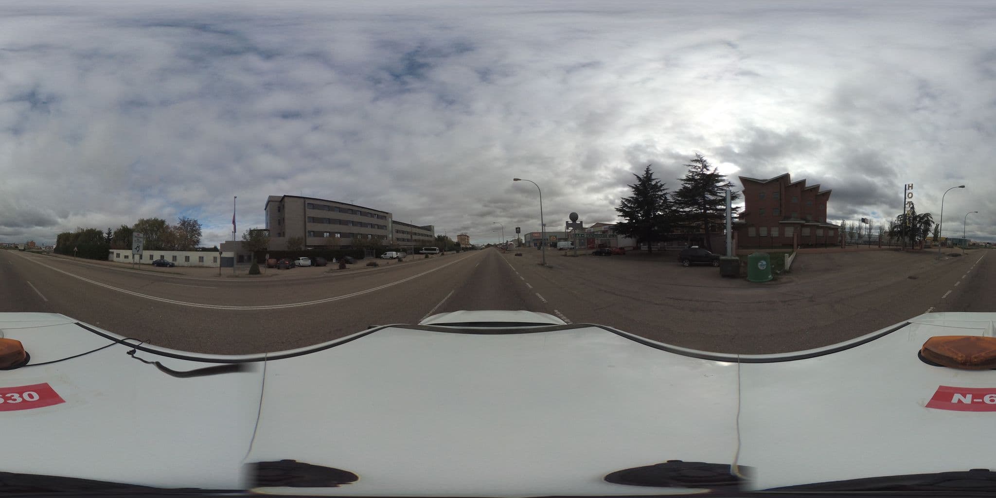 Street view near Hotel Arenas, Benavente — © mroucher (CC BY-SA · Mapillary)