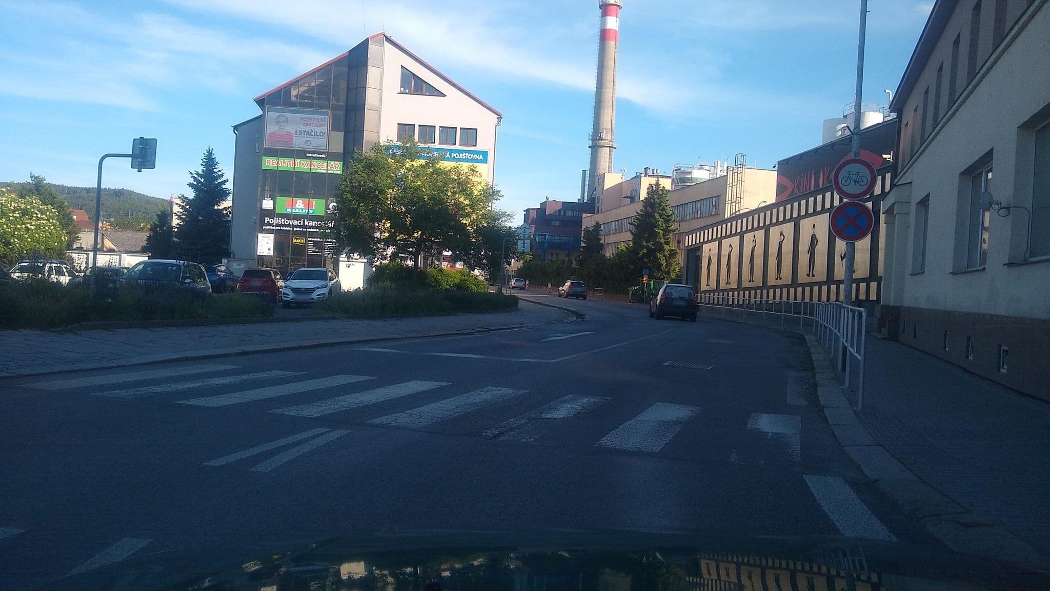 Street view near Hotel Bílý Vlk, Strakonice — © wegavision (CC BY-SA · Mapillary)