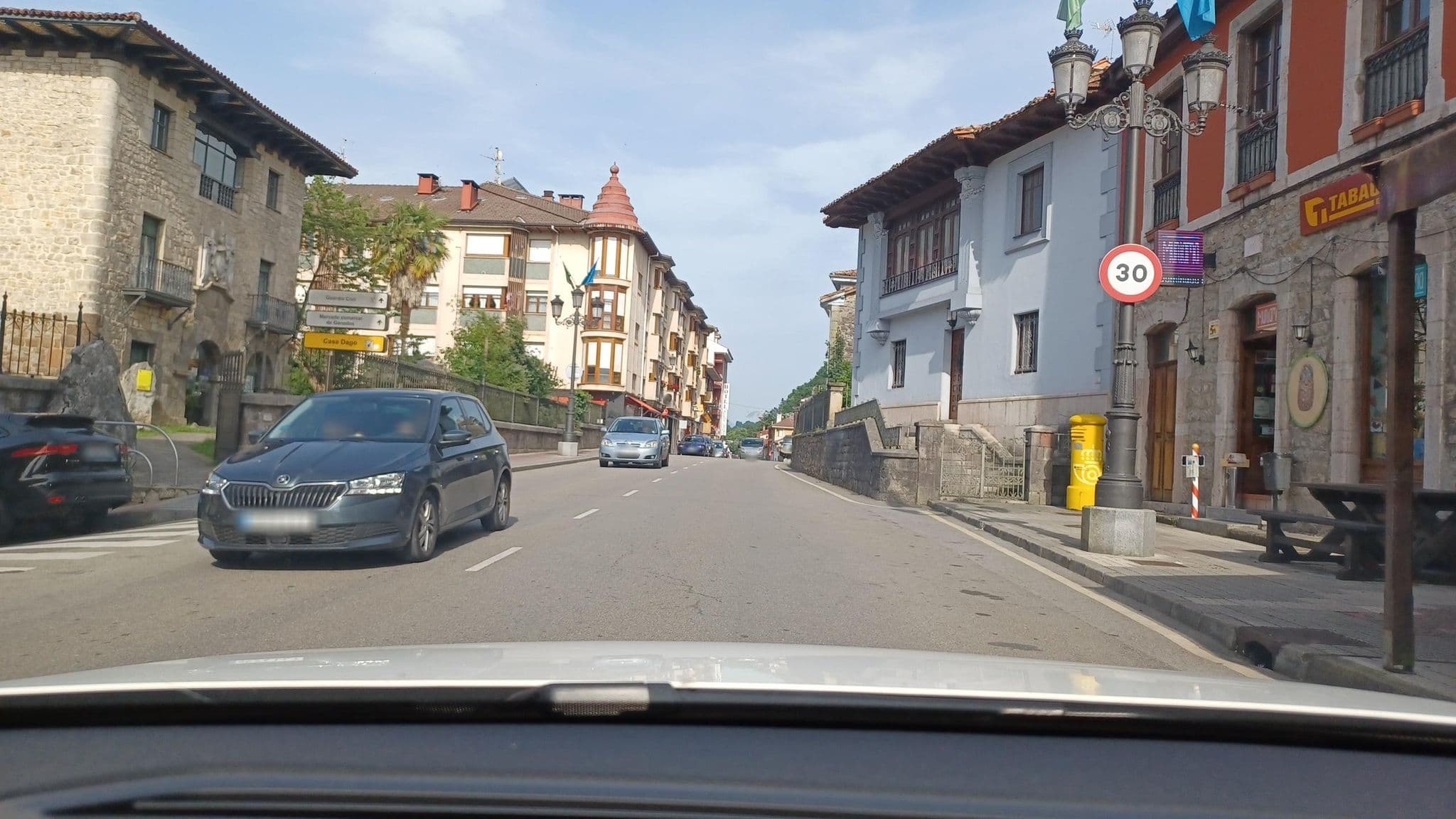 Street view near Pension Paseo Real, Cangas de Onís — © normanm (CC BY-SA · Mapillary)