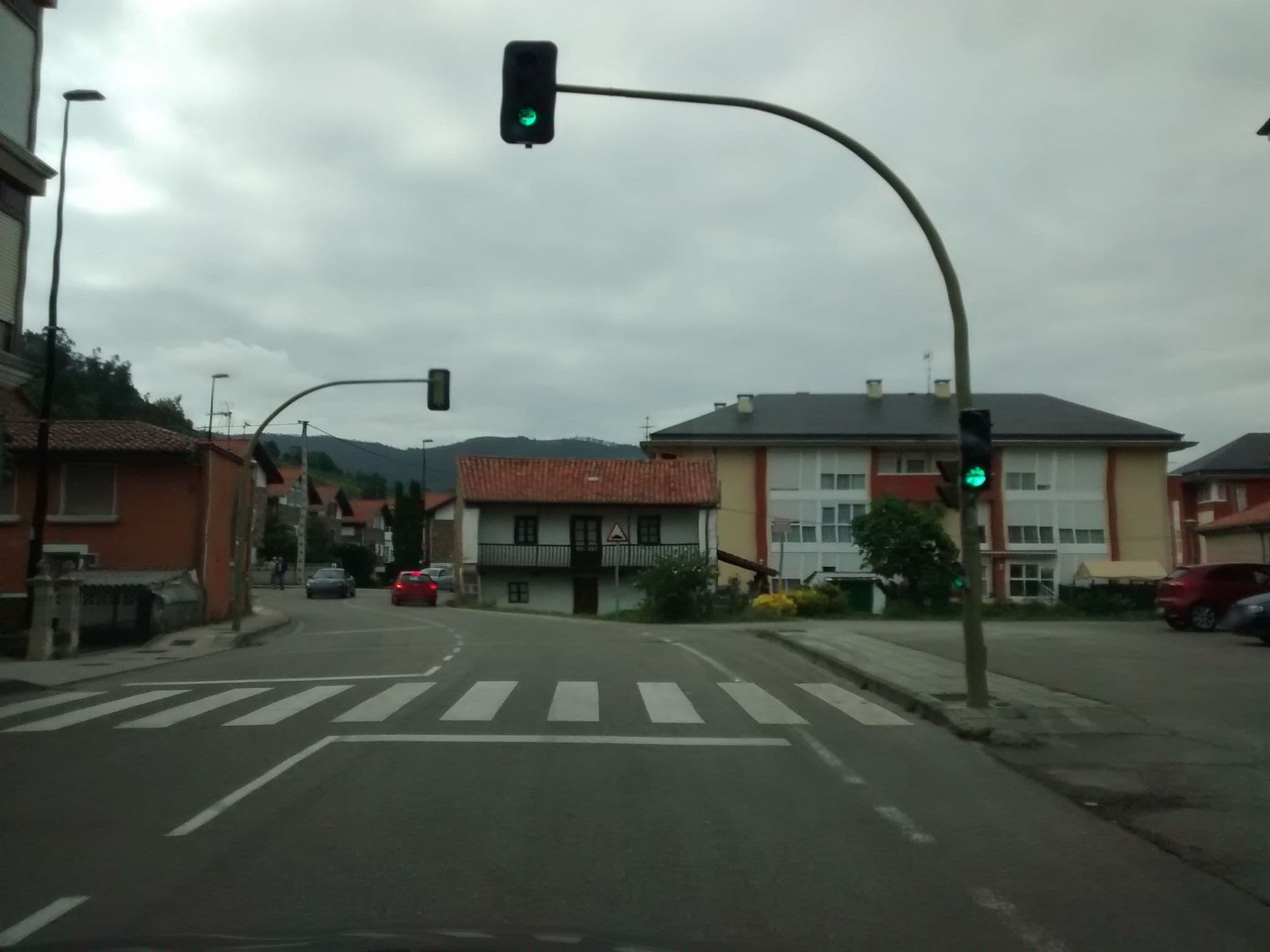 Street view near Hospederia Nuestra Señora de las Caldas, Los Corrales de Buelna — © egofer (CC BY-SA · Mapillary)